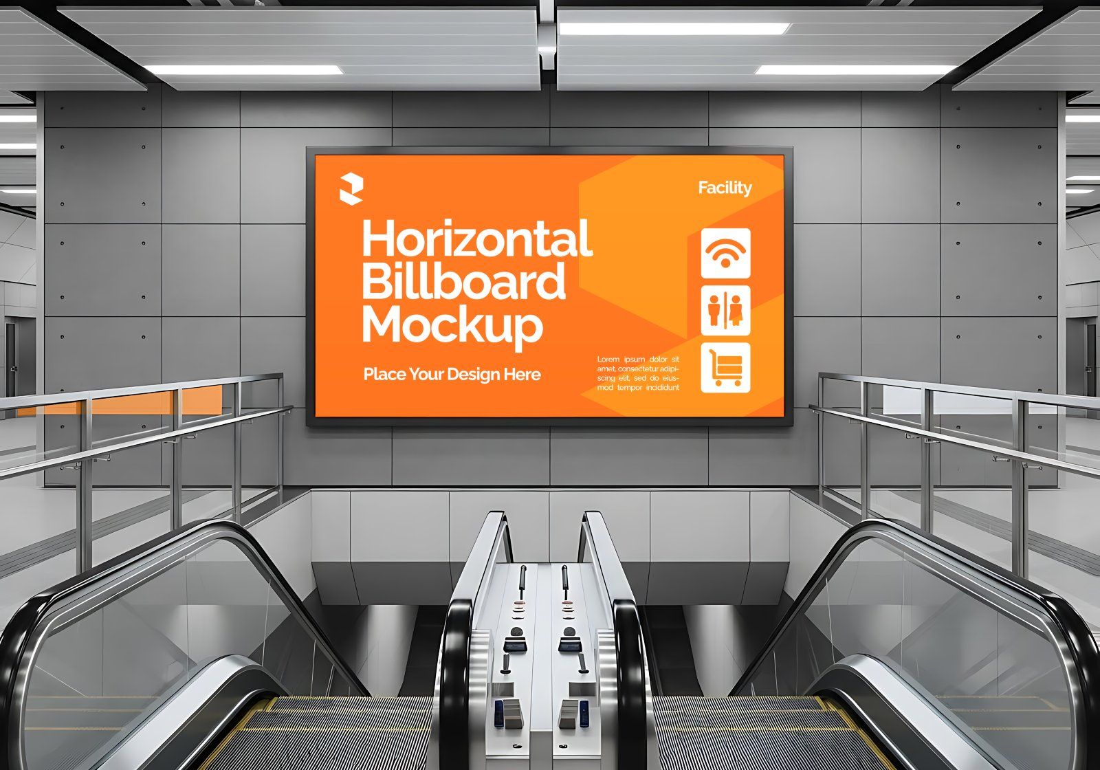Premium Branding Electric Train Mockup — image 2