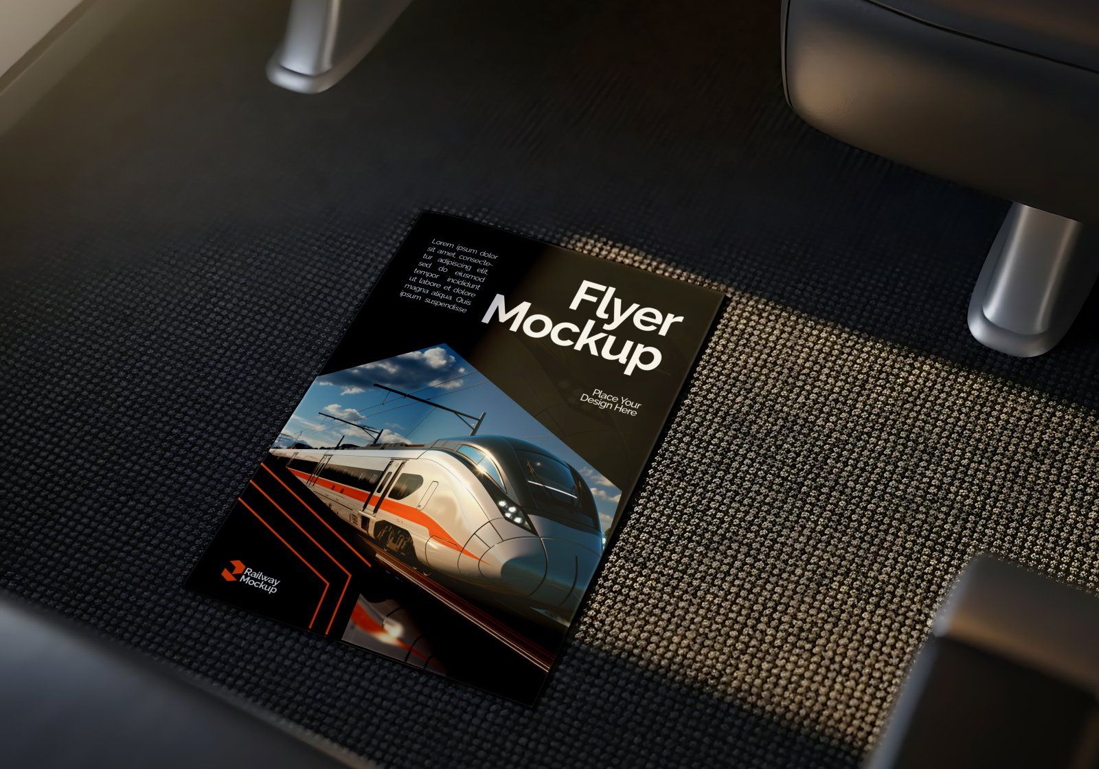 Premium Branding Electric Train Mockup — image 6
