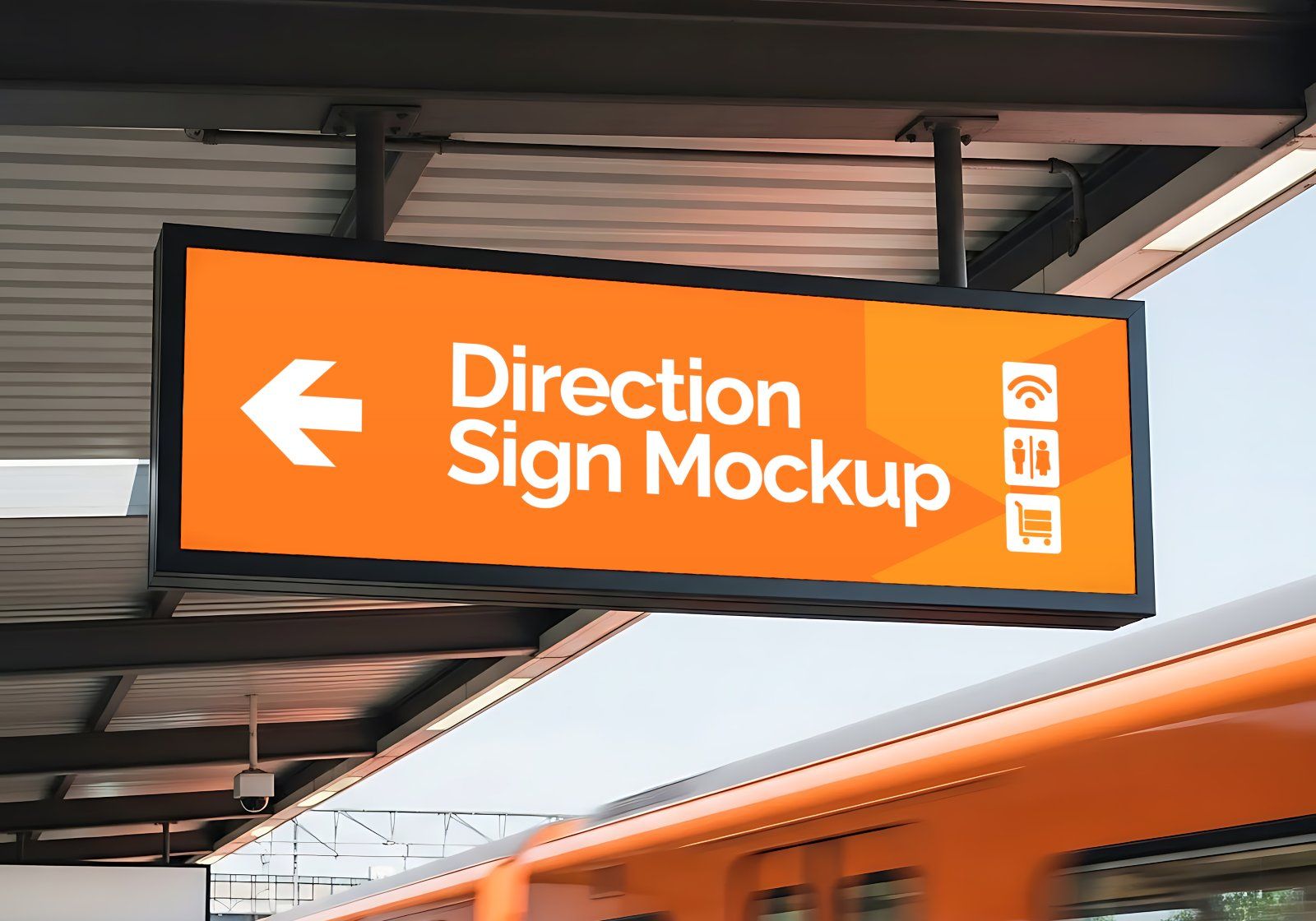 Premium Branding Electric Train Mockup — image 11