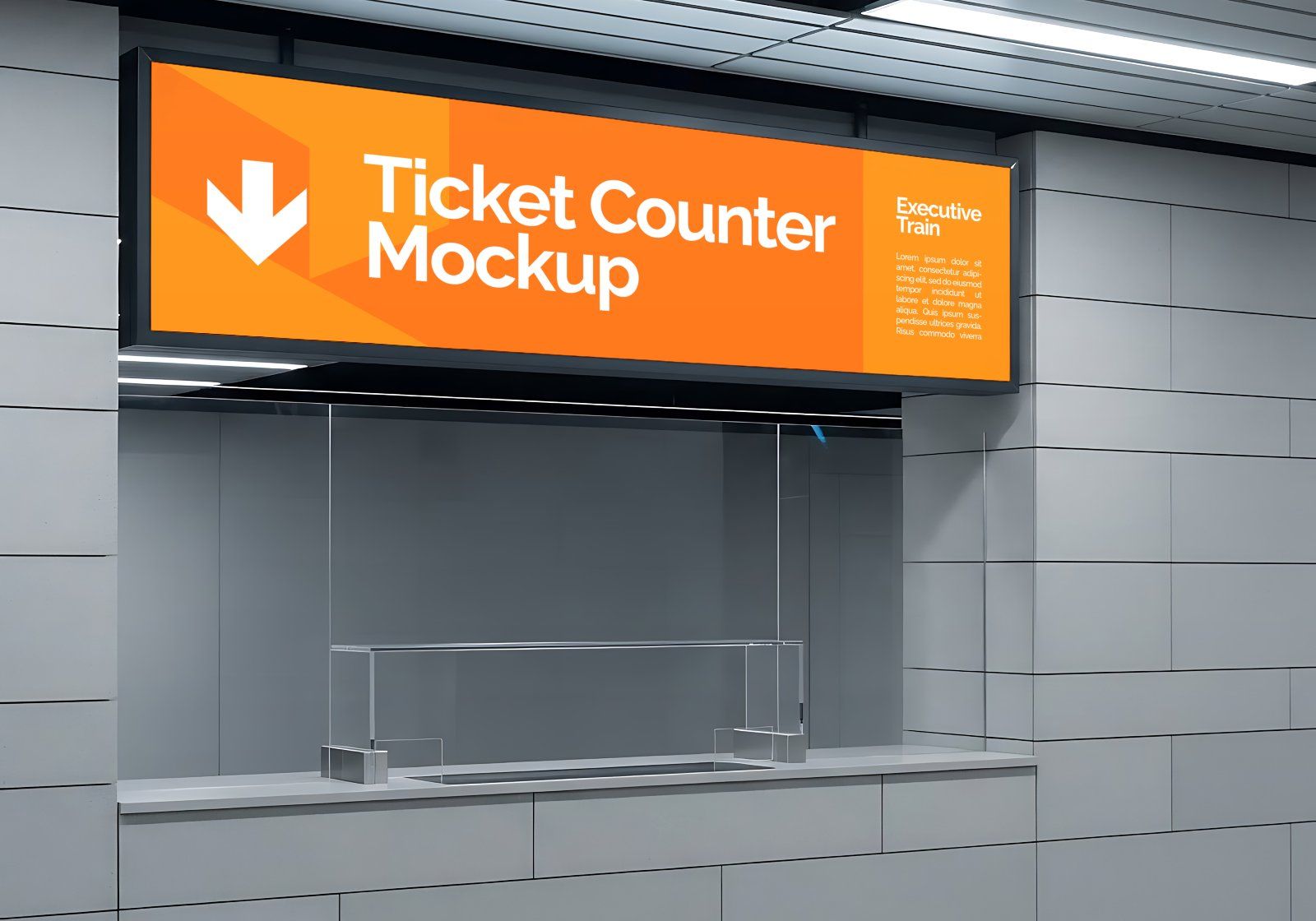Premium Branding Electric Train Mockup — image 13