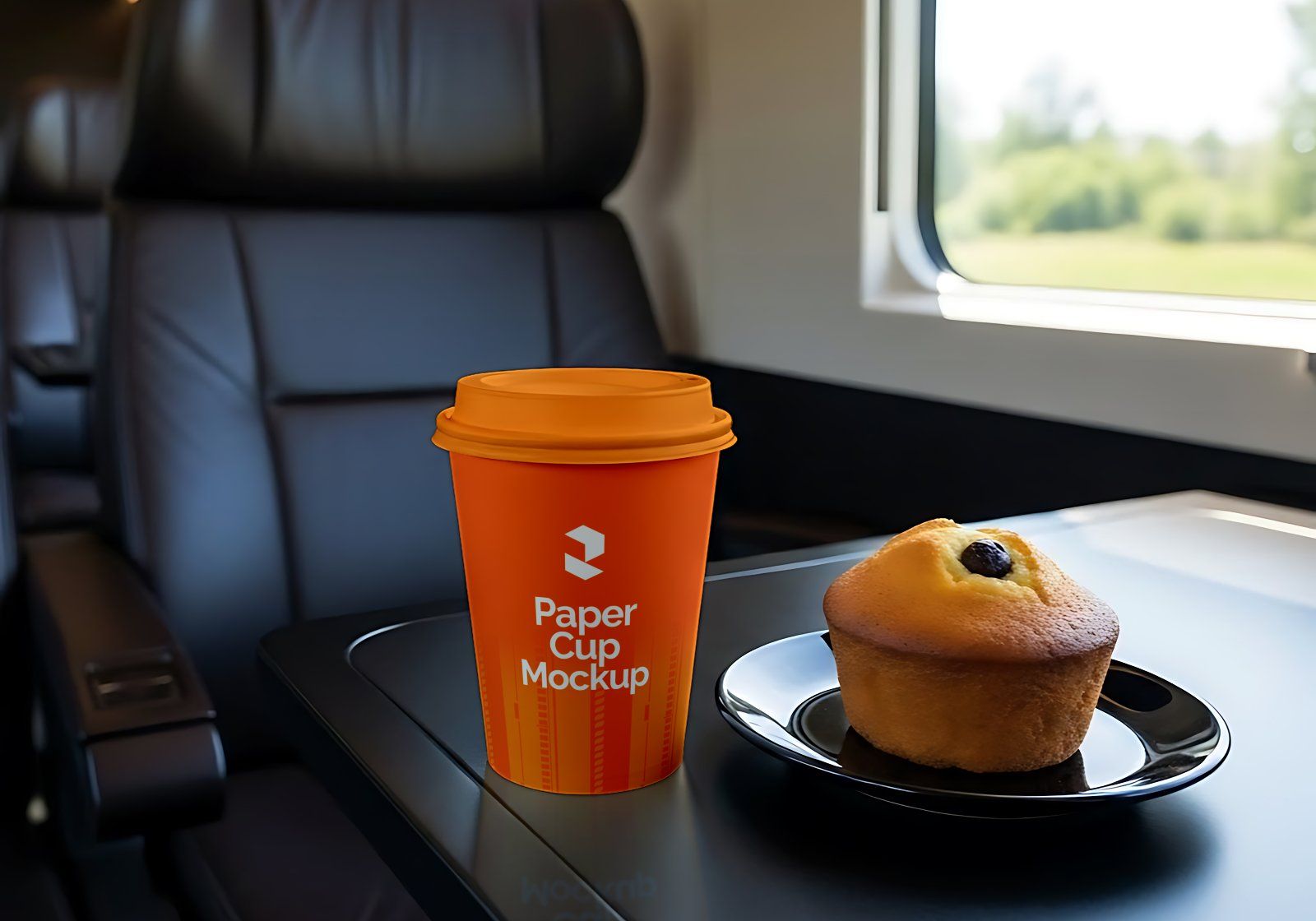 Premium Branding Electric Train Mockup — image 14