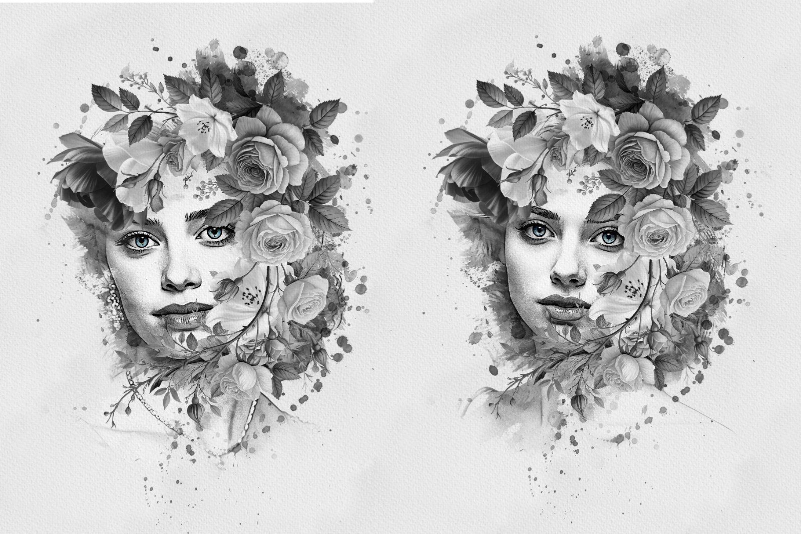 Flower Decoration Photo Template — image 13