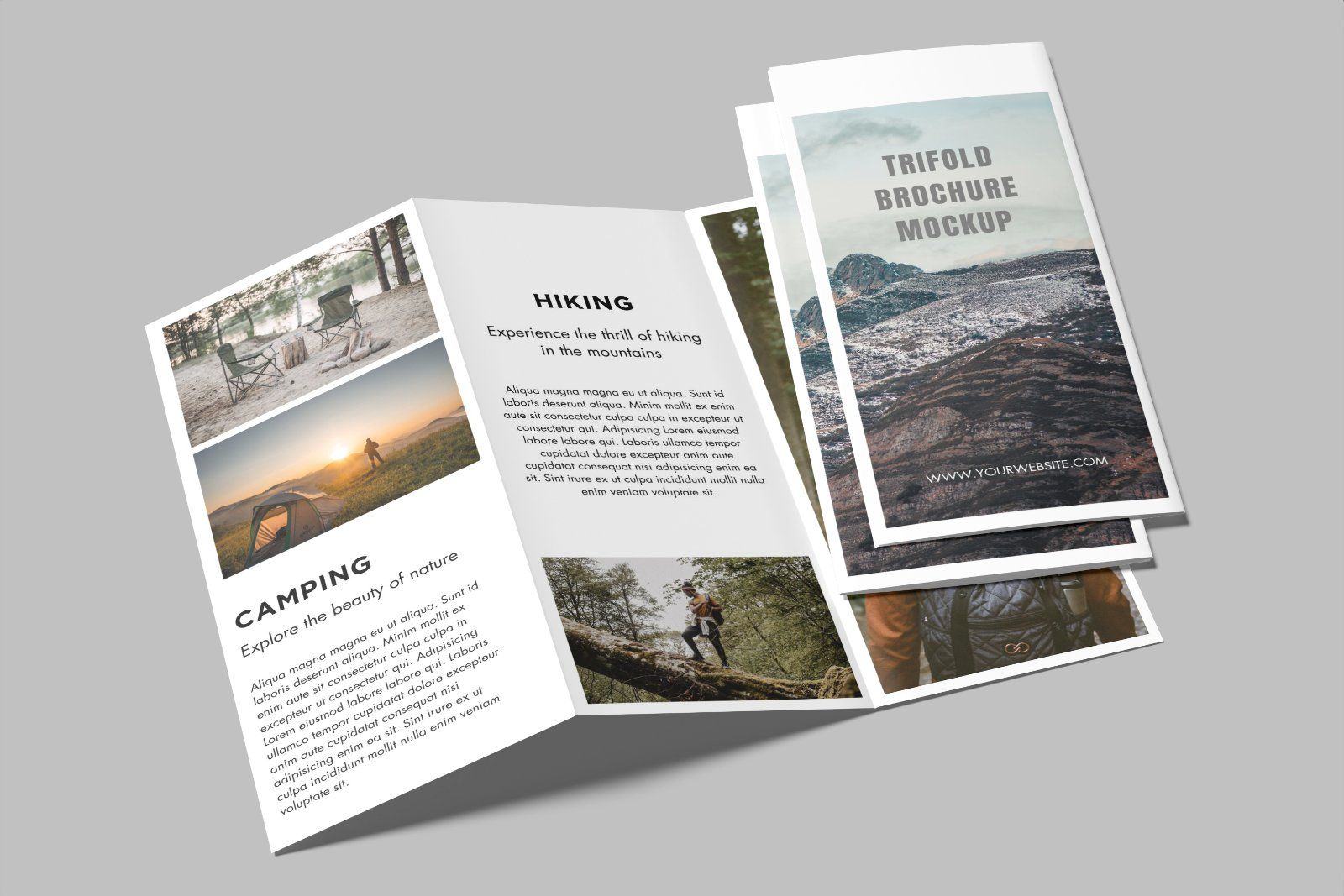 Trifold Brochure Mockup — image 12