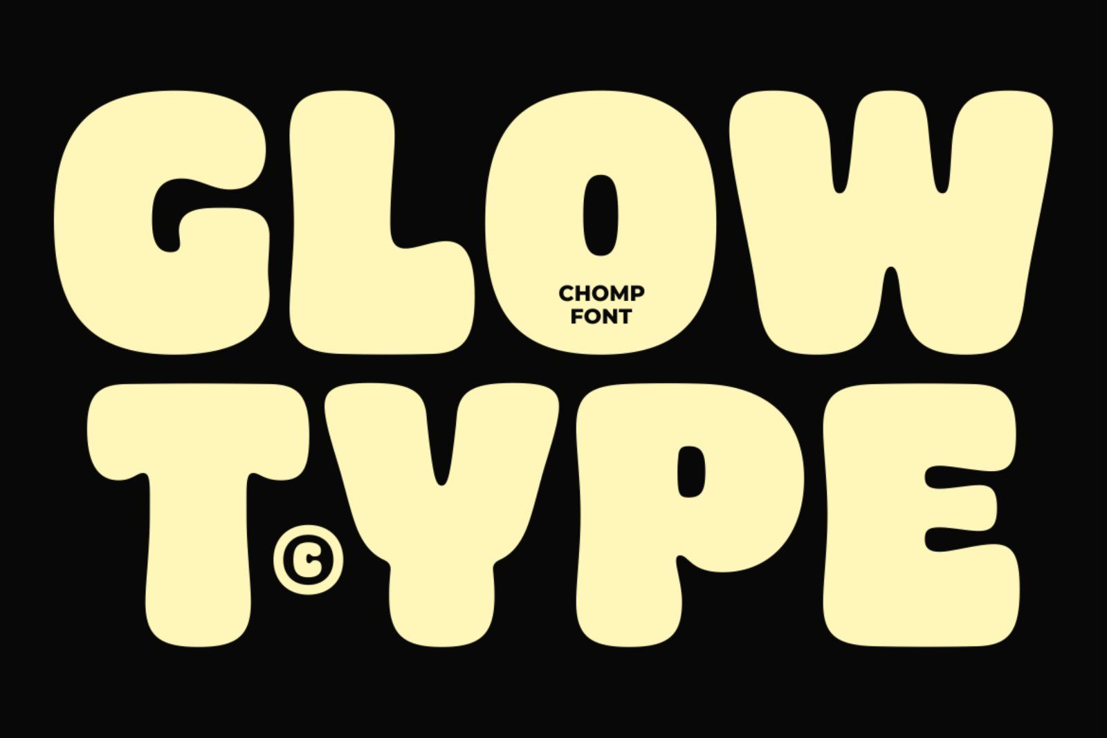 Chomp A Bold Chubby Font — image 12