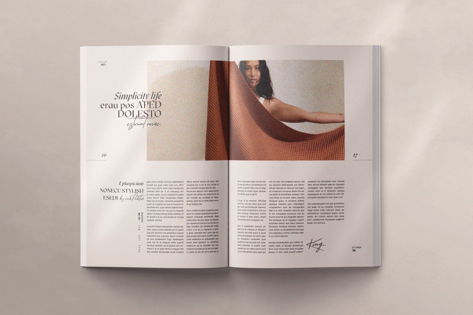 The Life Style Magazine Template — image 12
