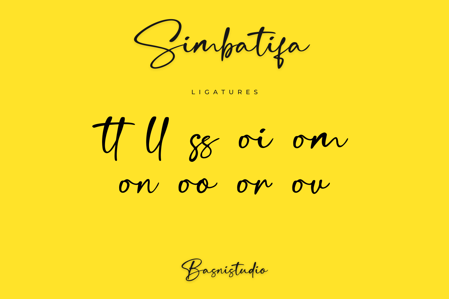 Simbatifa Handwiting Font — image 12