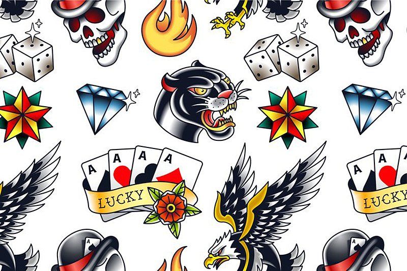 Traditional Tattoo Vector Pack — image 12