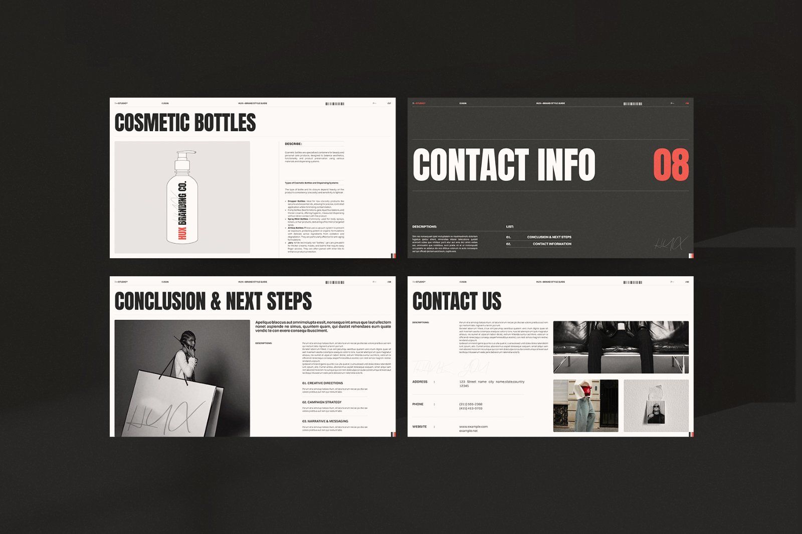 Brand Guidelines Presentation Design Template — image 13