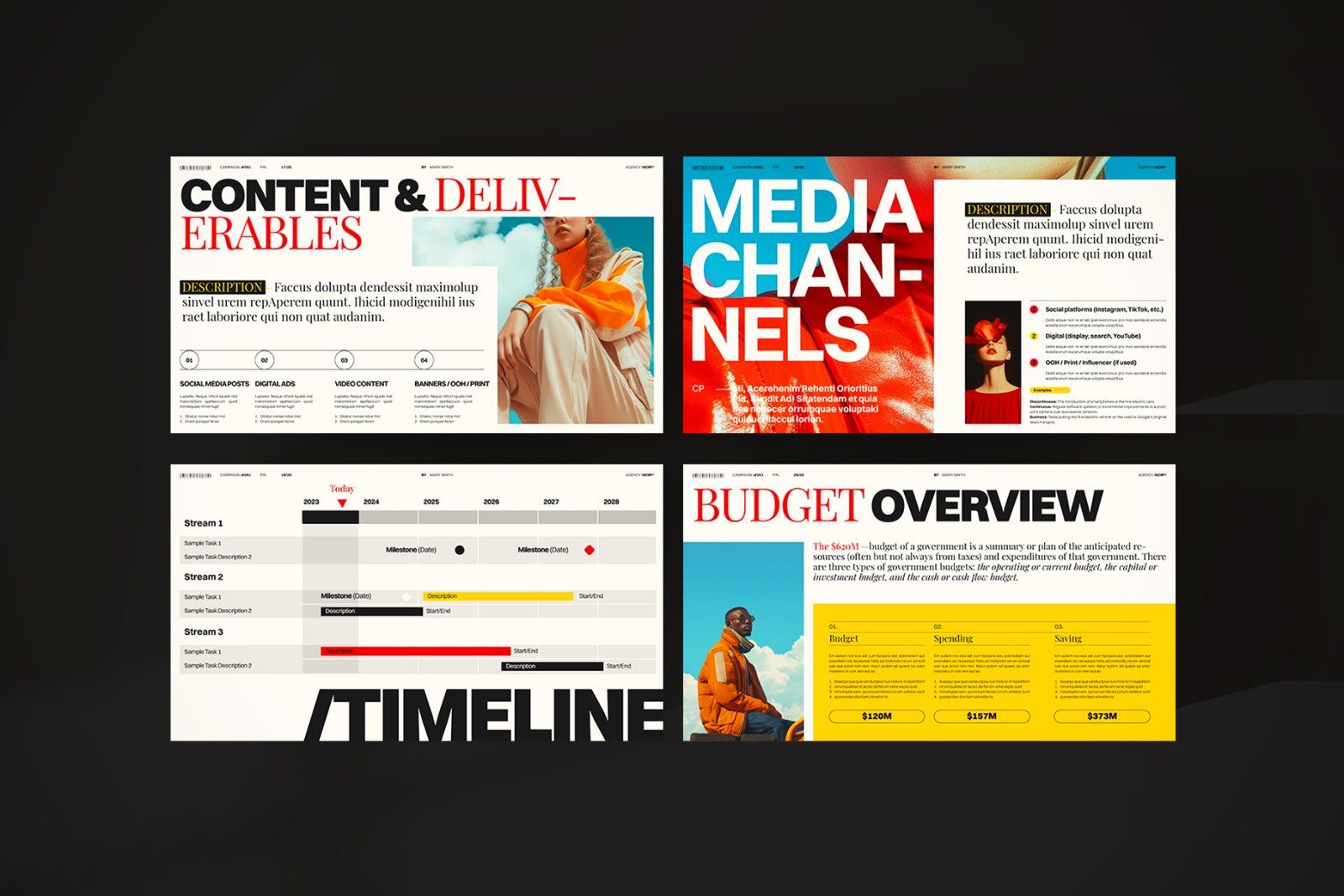 Creative Brief Campaign Presentation Template — image 13