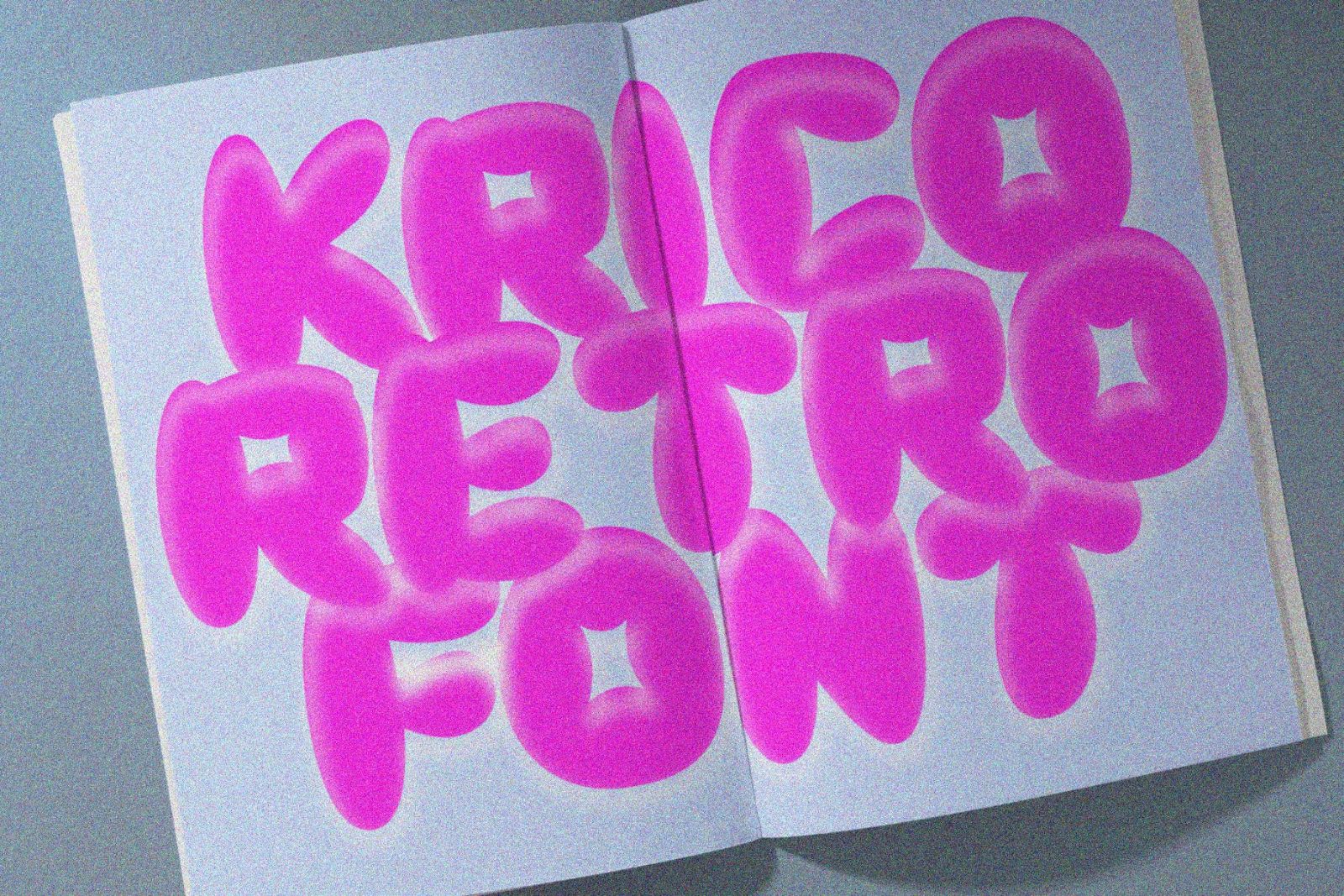 KRICO-Retro Bubble Font — image 12