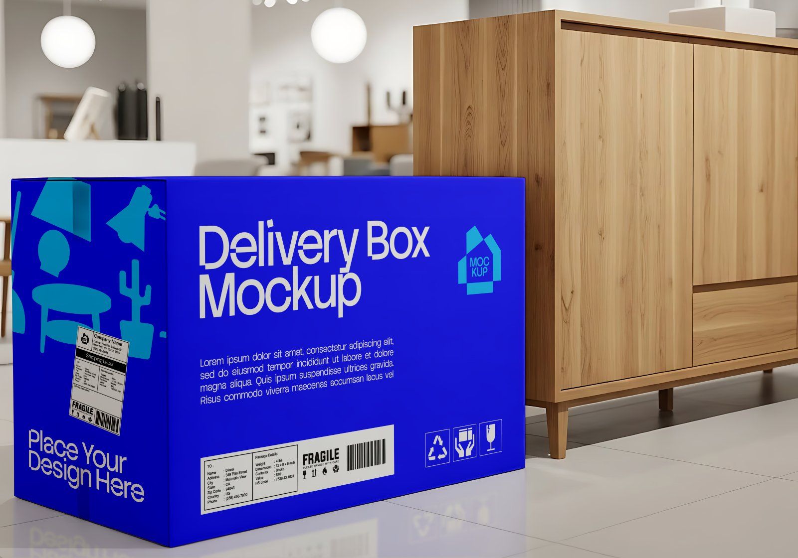 Home Decor Store Mockup Bundle PSD – Interior Branding & Retail Display — image 7