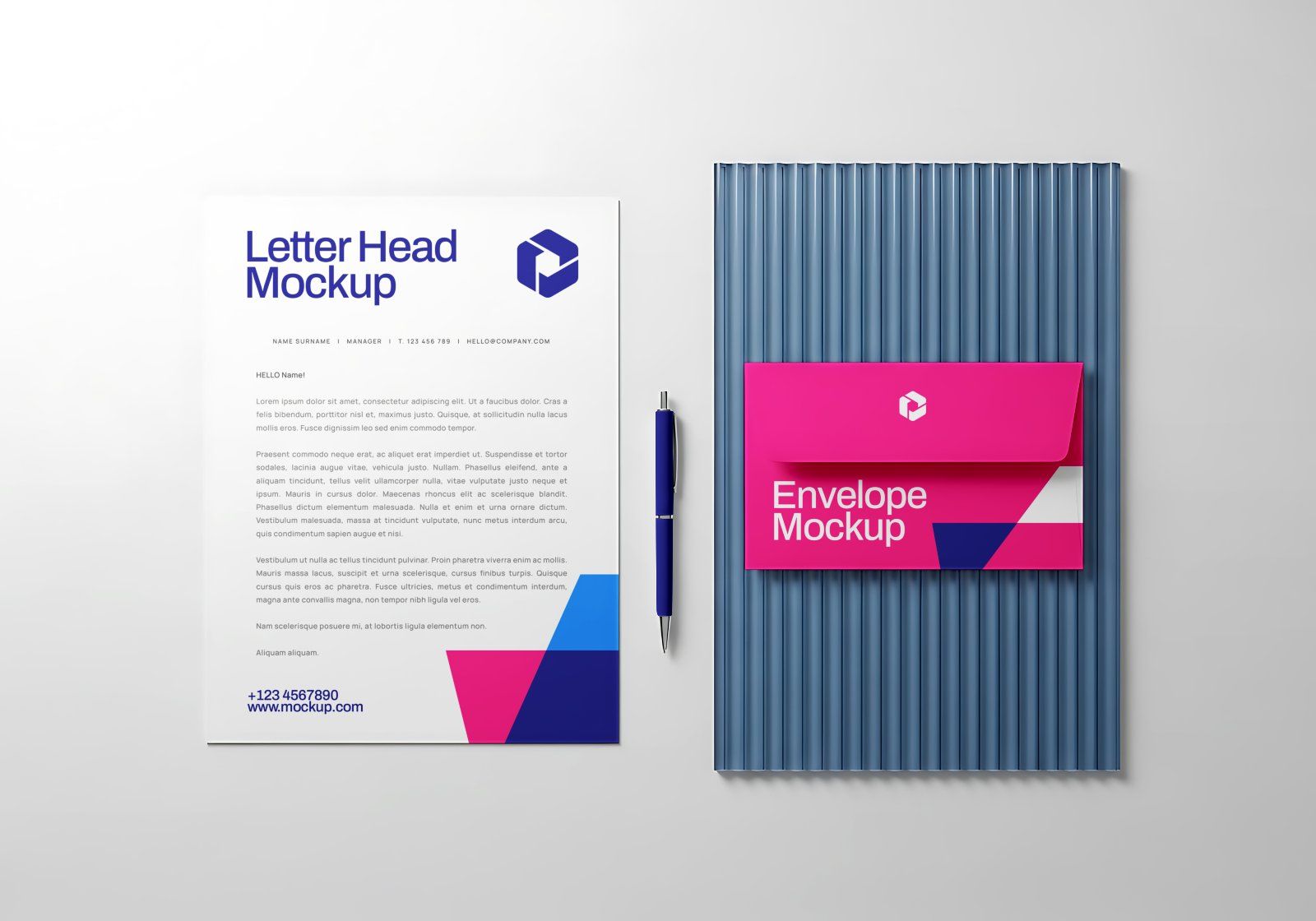 15 Premium Branding Corporate Identity PSD Mockups for Banking & Financial Institutions — image 13