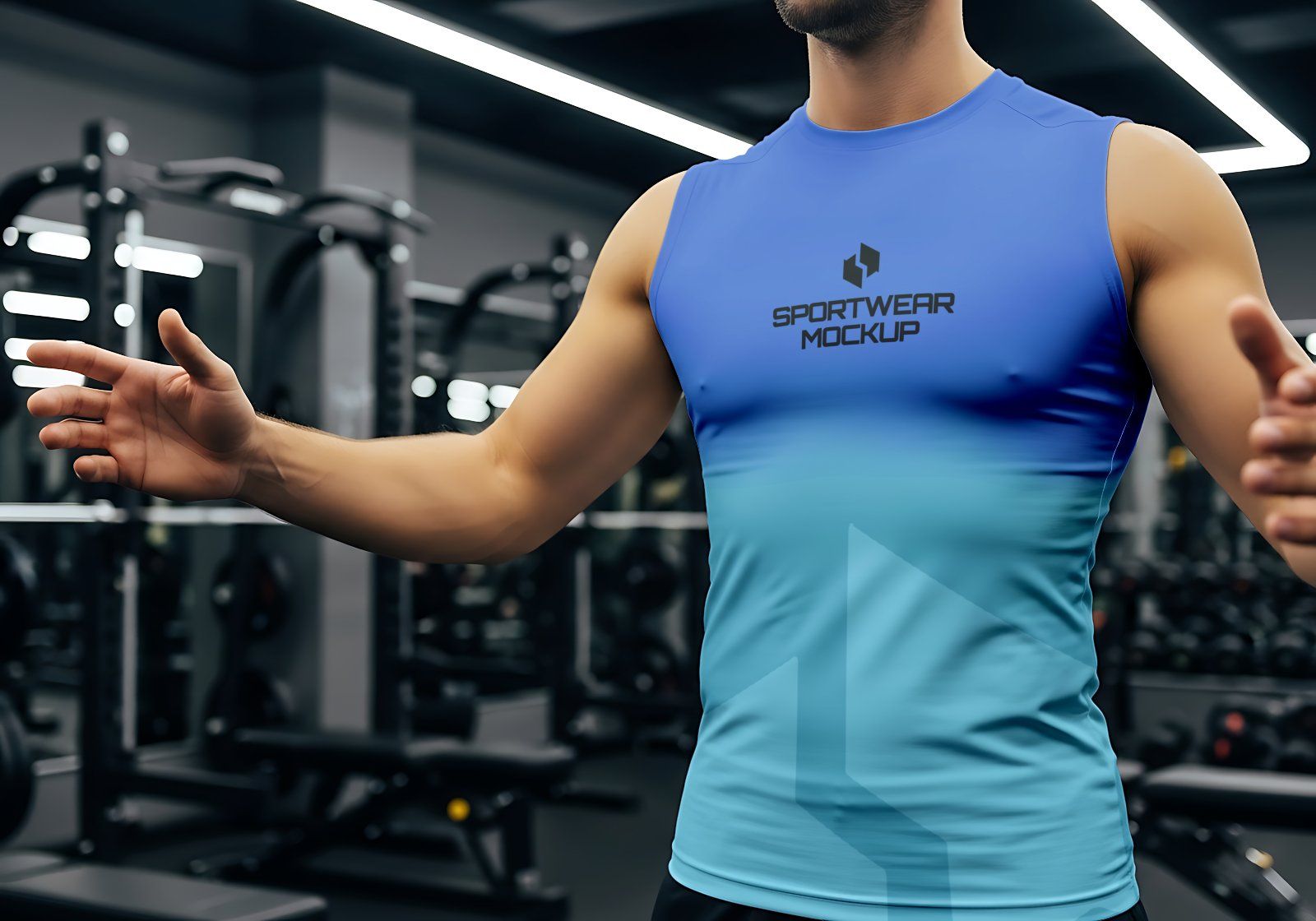 15  Premium Fitness Training Center Mockup Bundle Gym Branding — image 3
