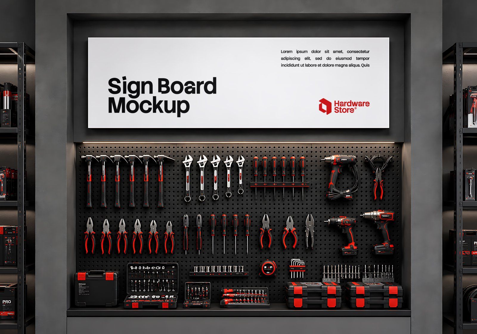 Premium Branding Hardware Store Mockup — image 2