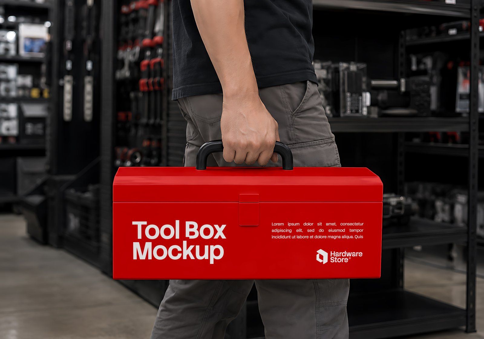 Premium Branding Hardware Store Mockup — image 8