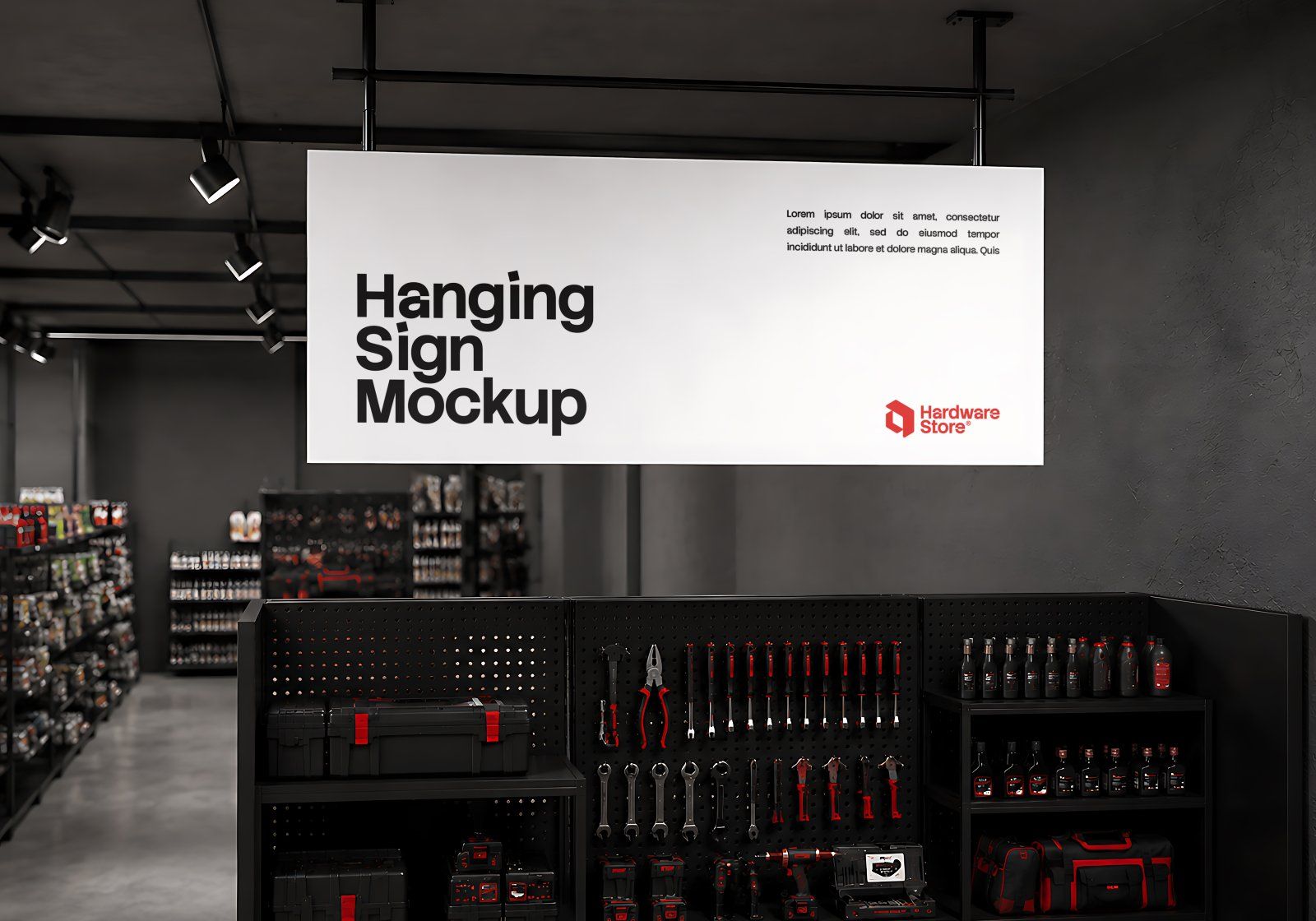 Premium Branding Hardware Store Mockup — image 13