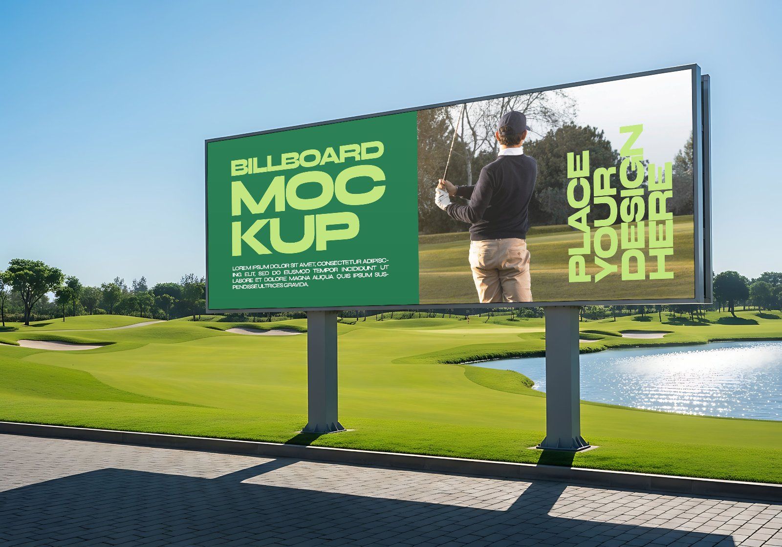 Golf Club Mockup Bundle – 15 PSD Templates for Sports Branding & Merchandise Design — image 5