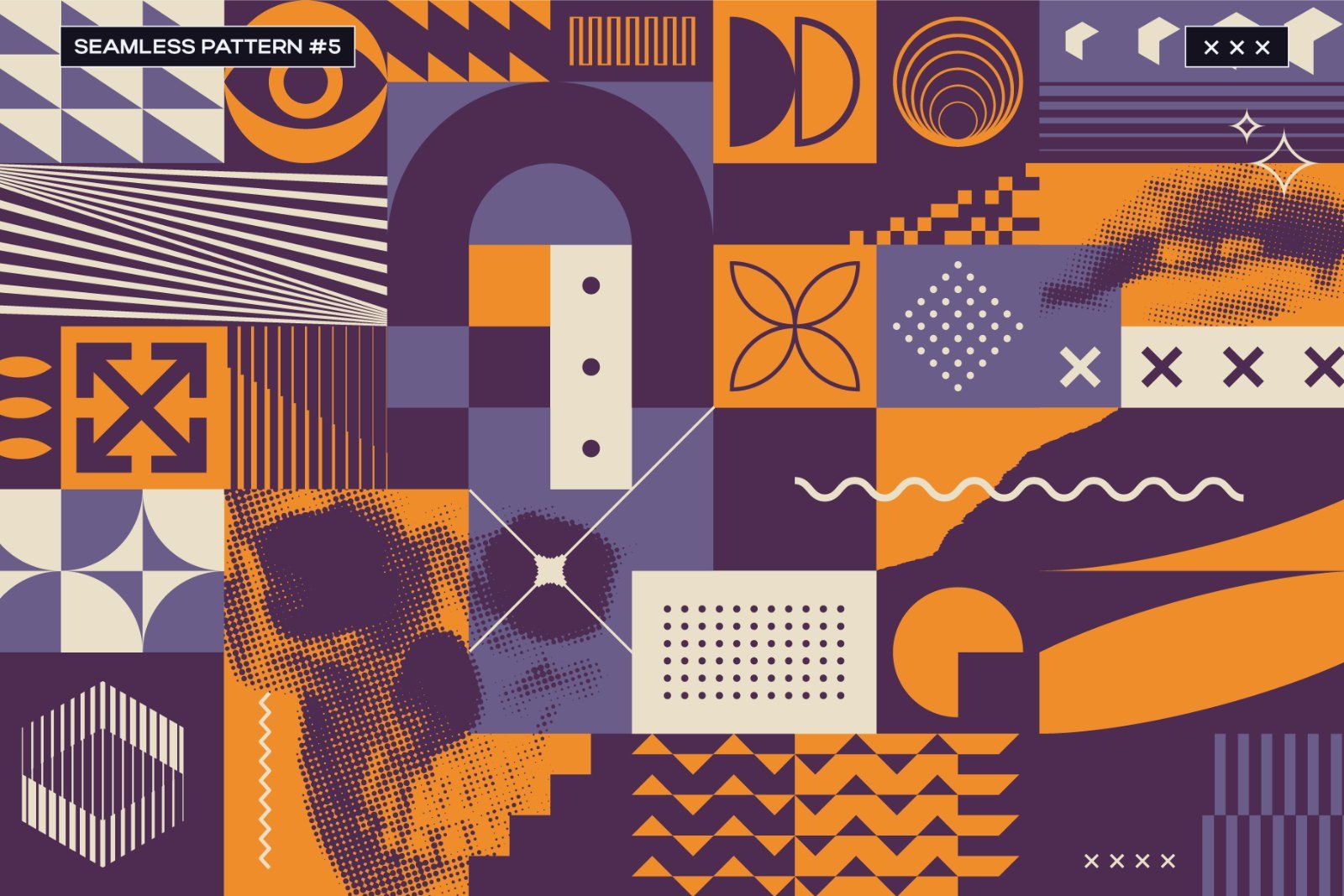 Brutalist Blocks Vector Pack — image 14