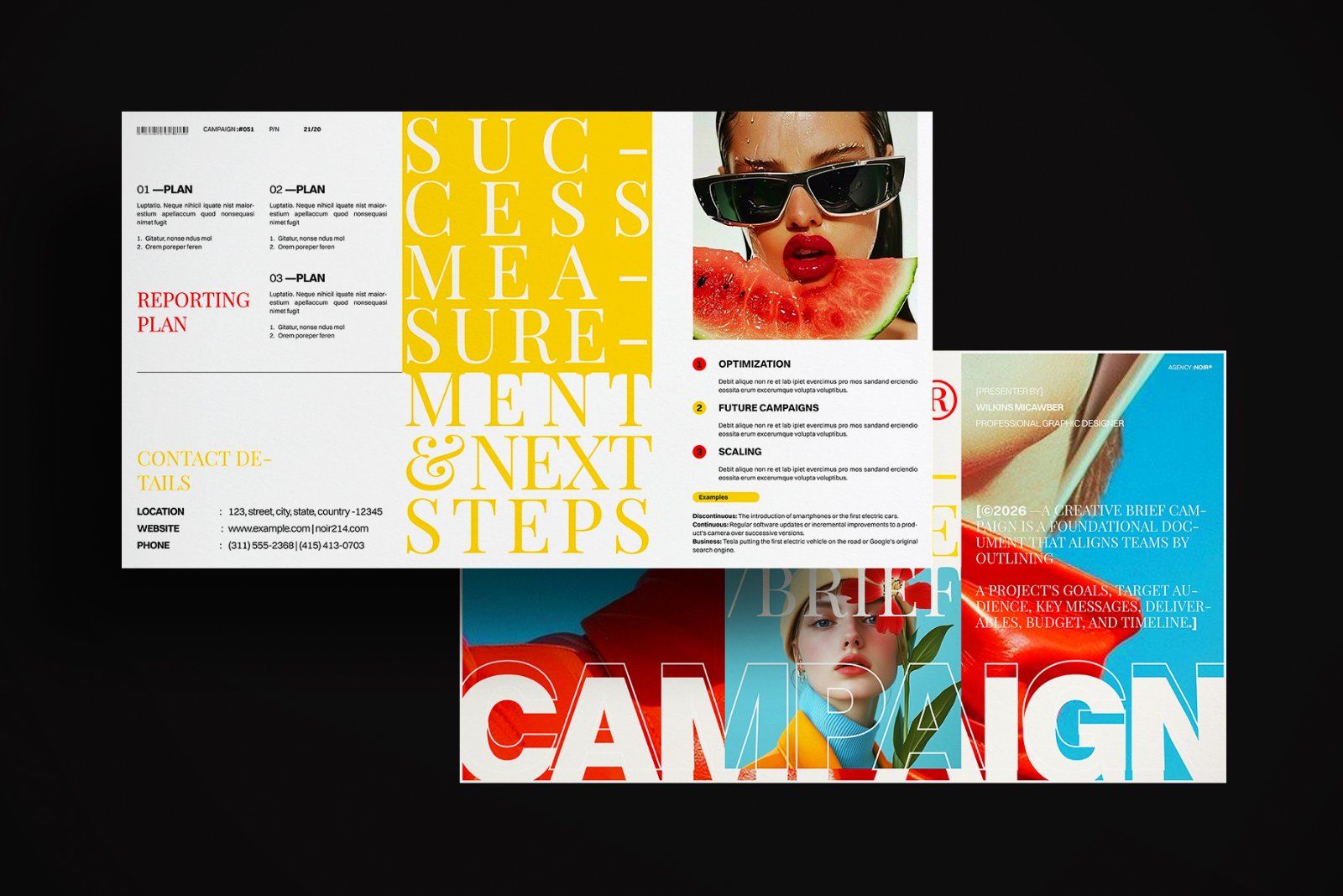 Creative Brief Campaign Presentation Template — image 14