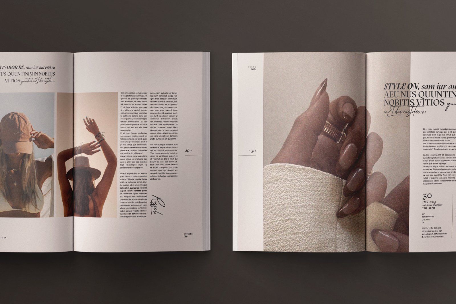 The Life Style Magazine Template — image 13