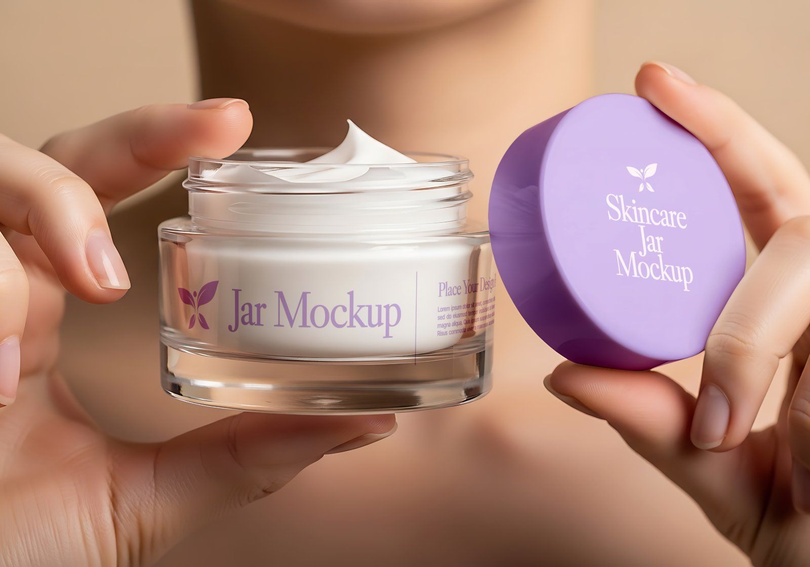 Beauty Clinic Mockup Bundle – Skincare Packaging, Cosmetic Branding PSD Mockups — image 12