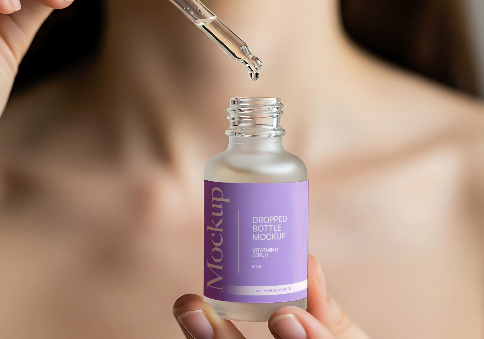 Beauty Clinic Mockup Bundle – Skincare Packaging, Cosmetic Branding PSD Mockups — image 8