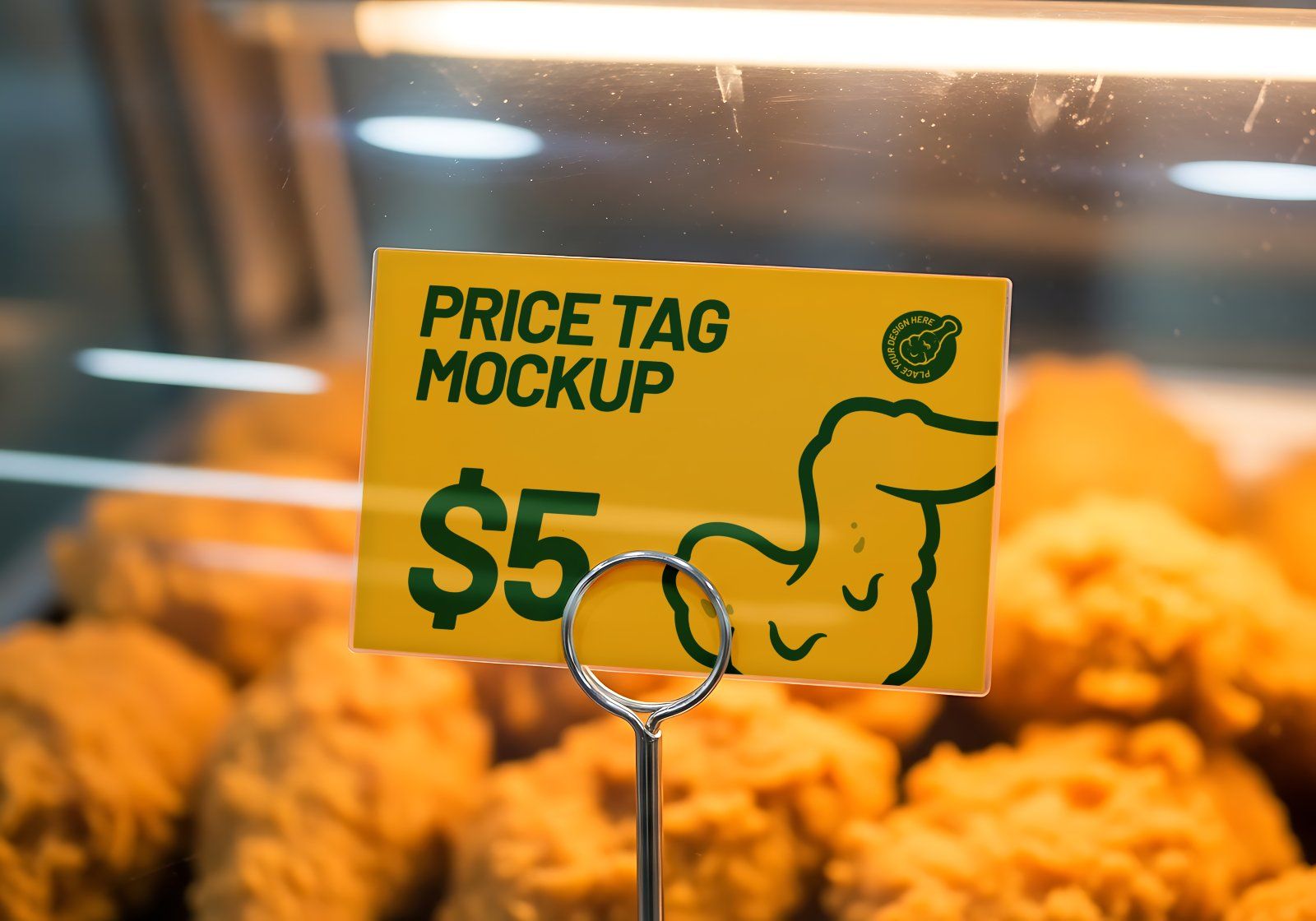 Premium Branding Fried Chicken Restaurant Mockup — image 12