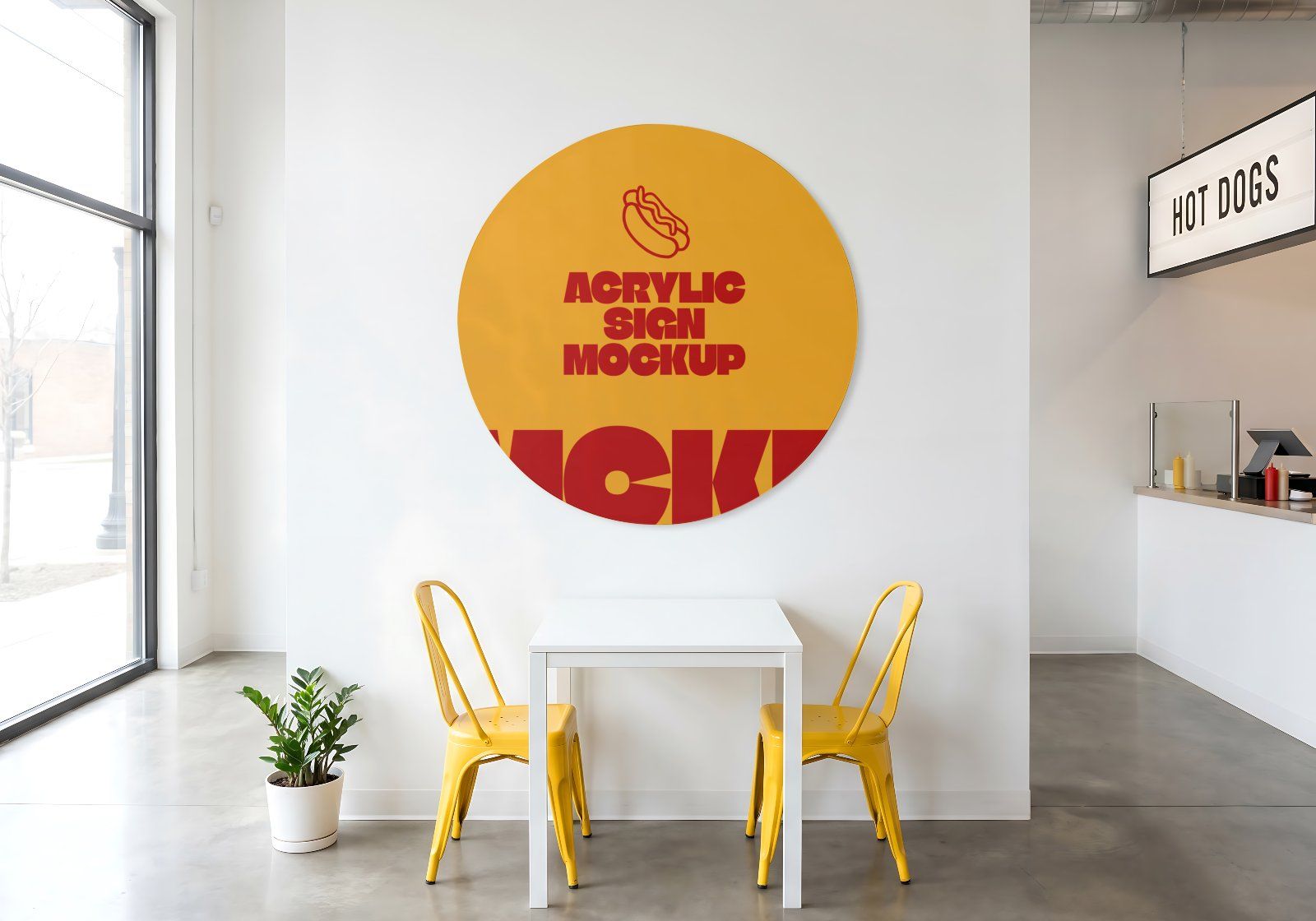 Premium Branding Hotdog Mockup — image 10