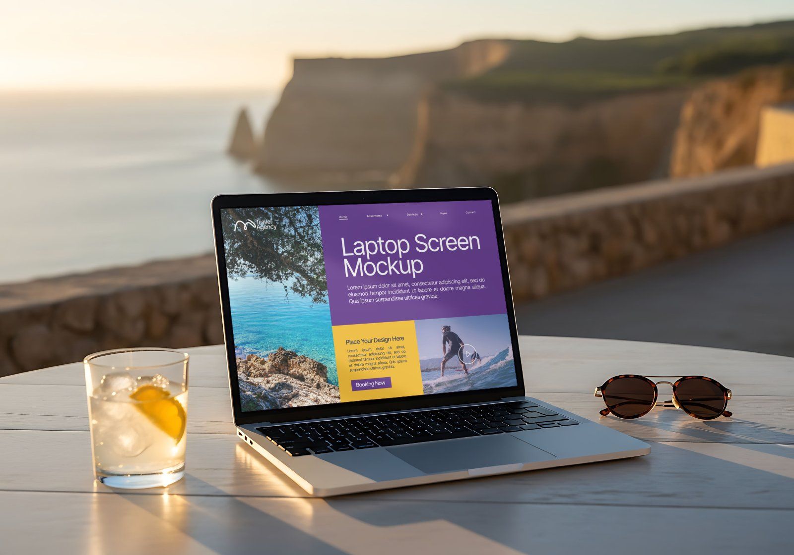 15 PSD Travel Agency Branding Mockup Bundle — image 4