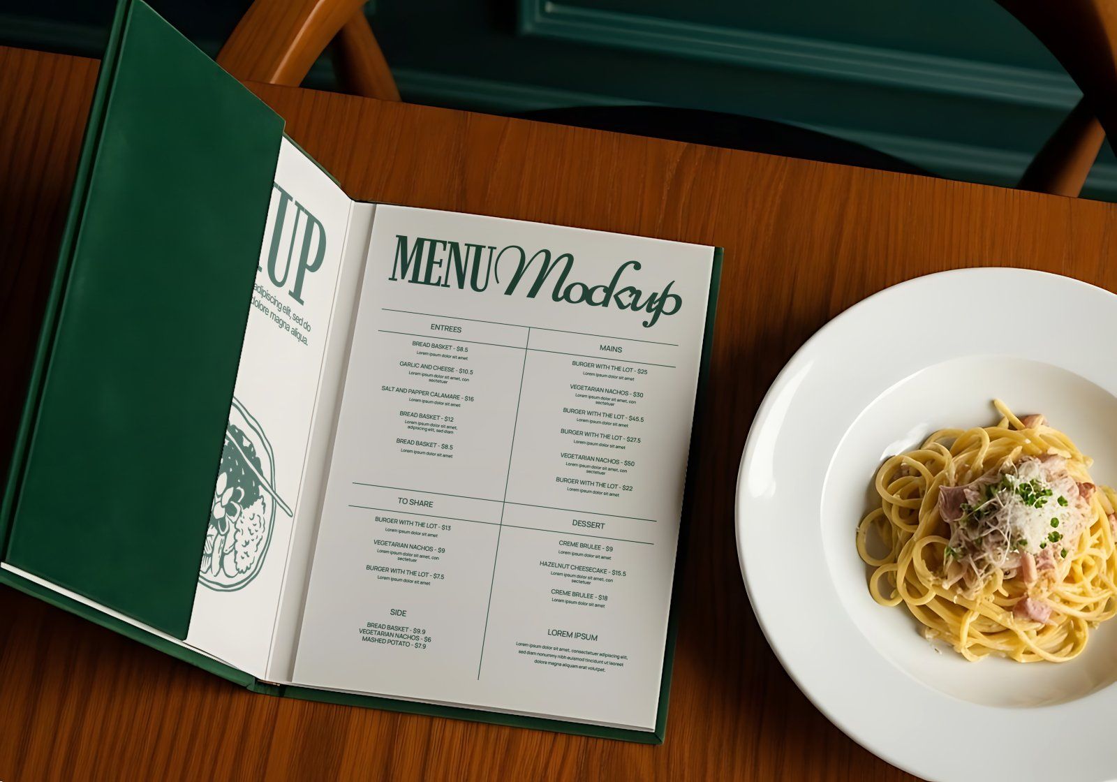Premium Branding Steak Resto Mockup — image 3