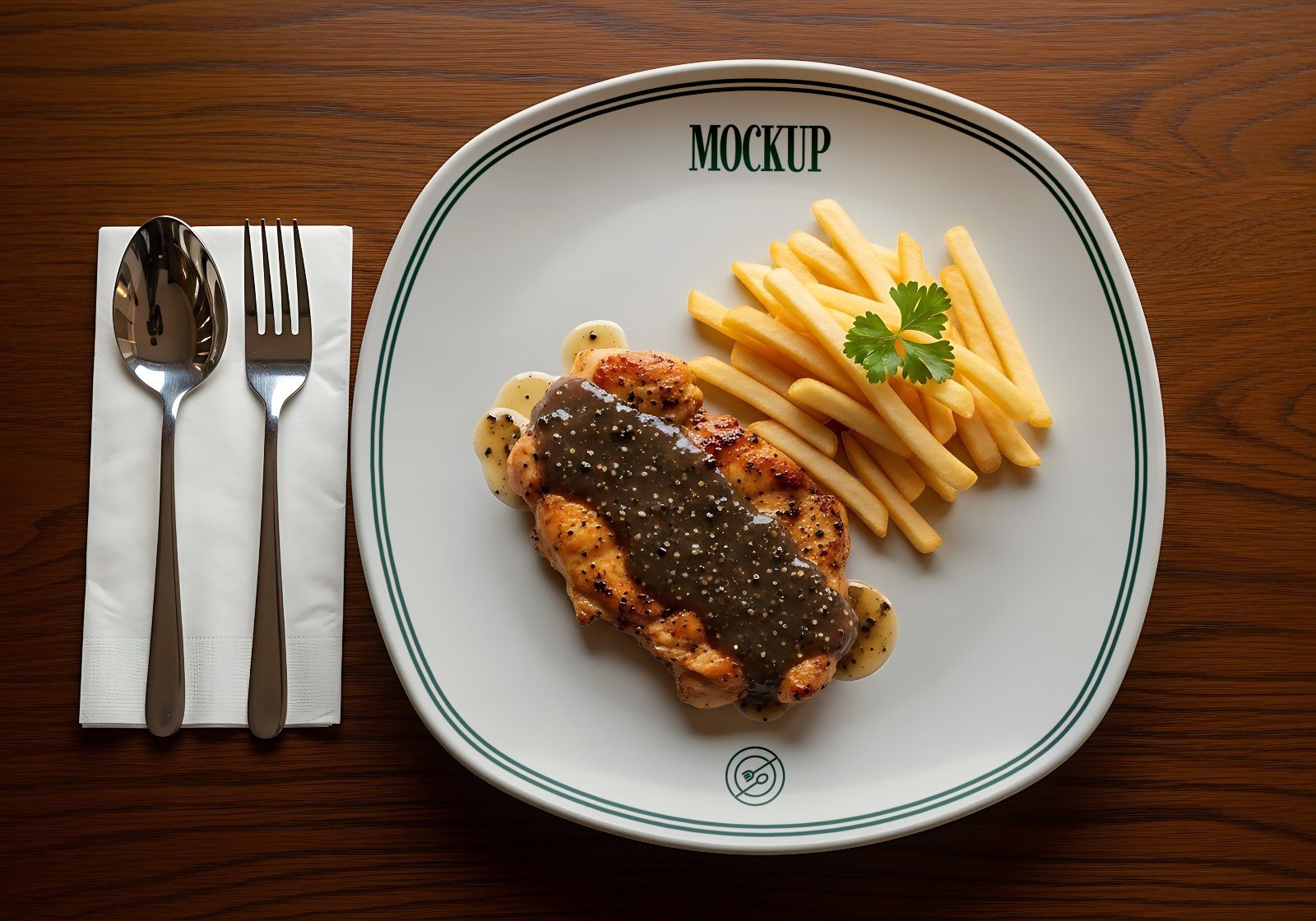 Premium Branding Steak Resto Mockup — image 9