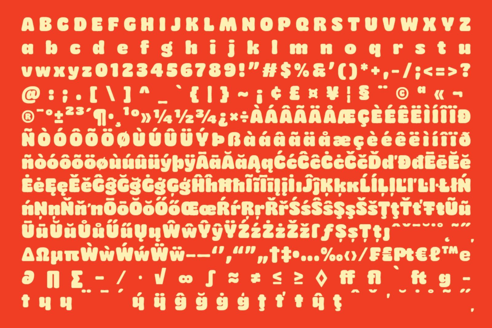Chomp A Bold Chubby Font — image 14
