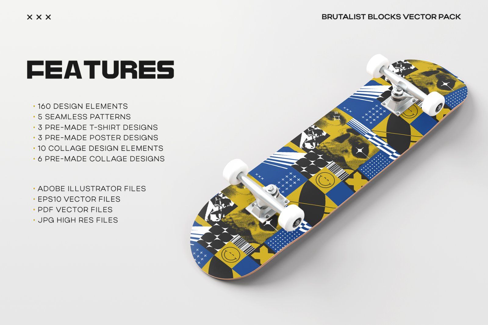 Brutalist Blocks Vector Pack — image 15