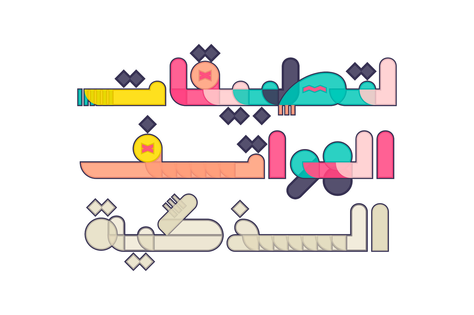 Tashkeel - Arabic Color Font — image 14