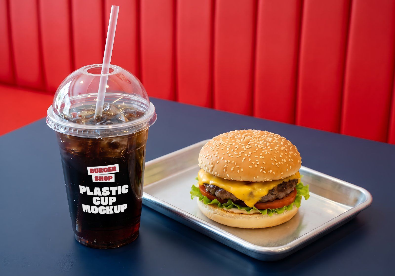 Premium Branding Burger Mockup — image 4