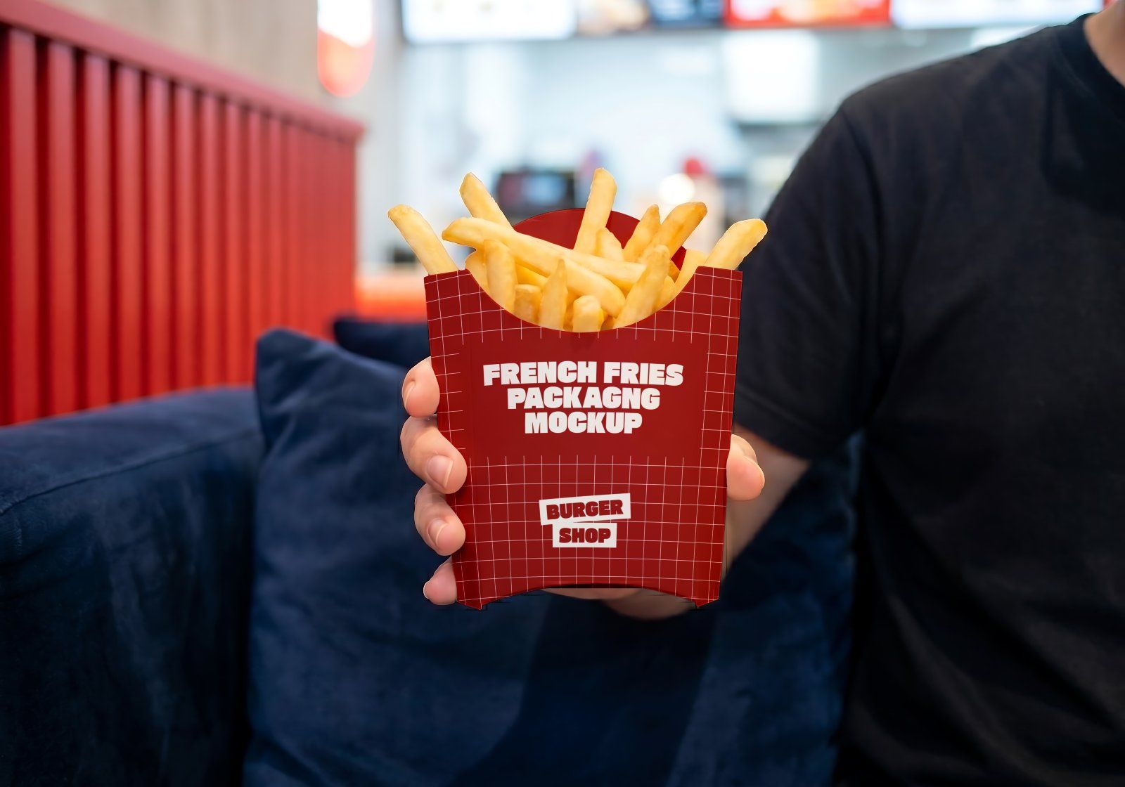 Premium Branding Burger Mockup — image 8