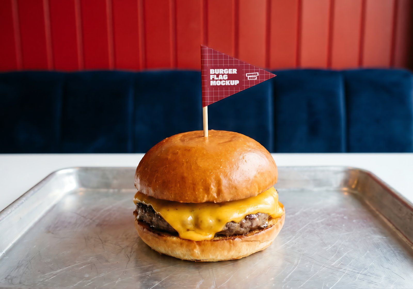 Premium Branding Burger Mockup — image 16