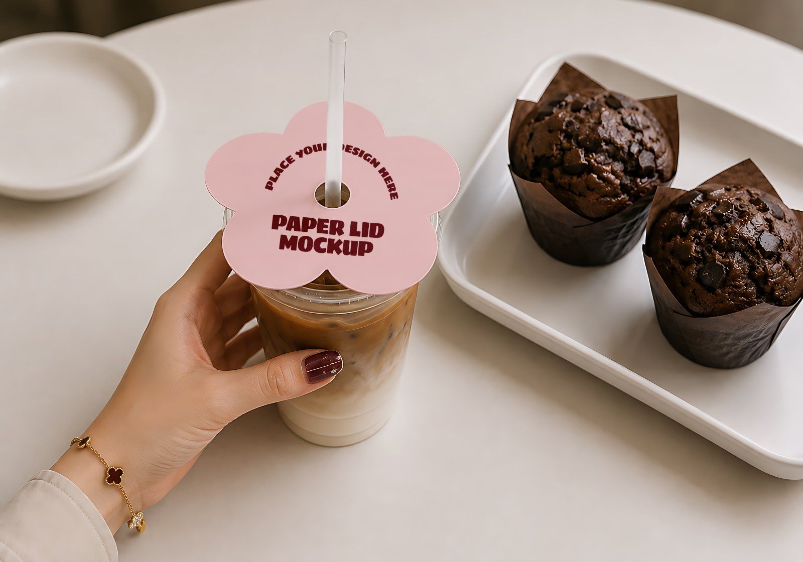 Premium Cake & Coffee Shop Branding Mockup Bundle – 15 Aesthetic PSD Scenes for Bakeries, Cafes — image 12