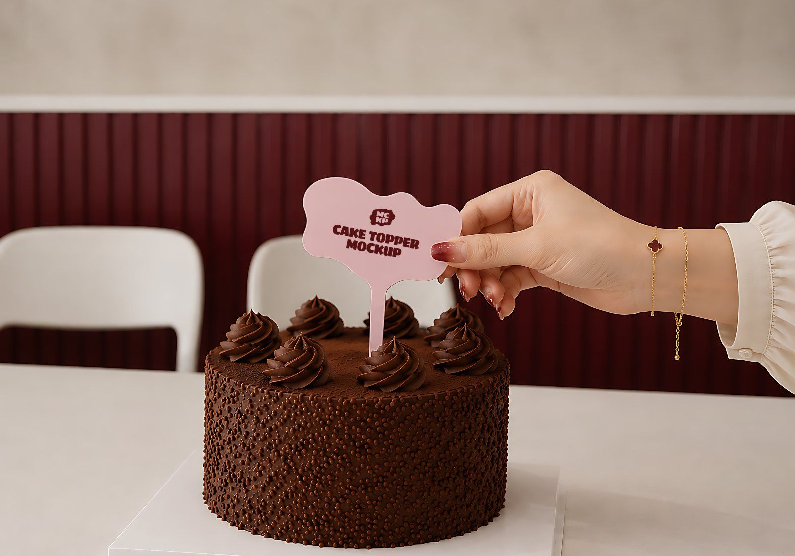 Premium Cake & Coffee Shop Branding Mockup Bundle – 15 Aesthetic PSD Scenes for Bakeries, Cafes — image 14