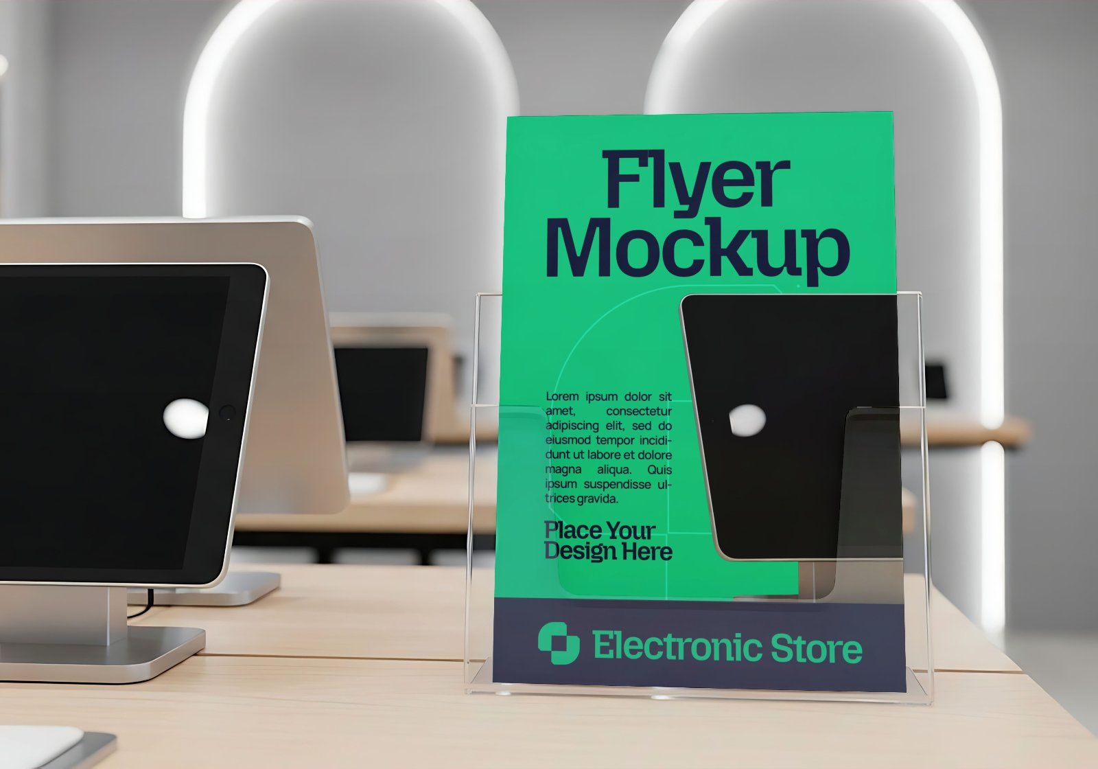 Electronics Store Branding Mockup Bundle – 15 PSD Templates for Device & Retail Design — image 5