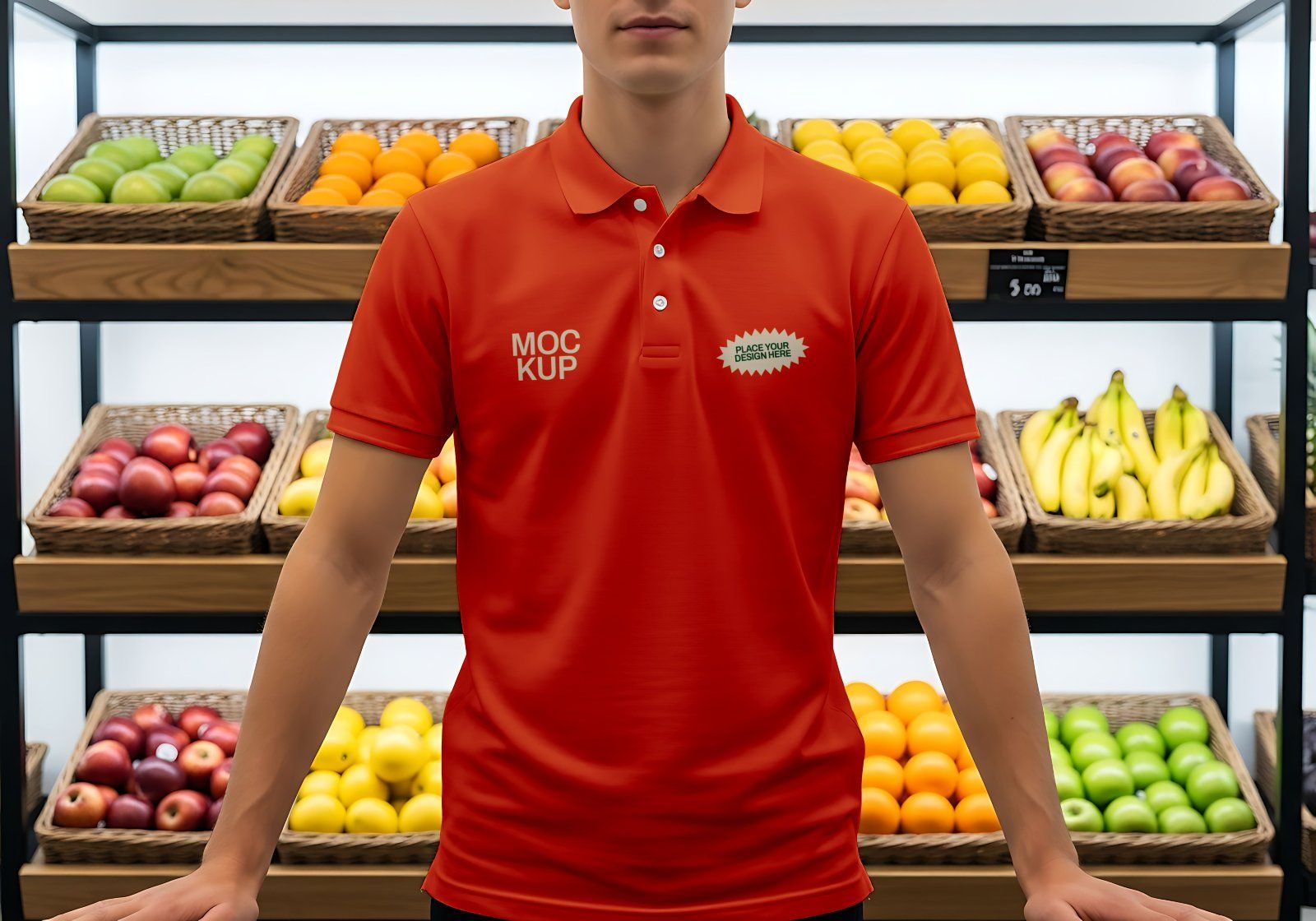 Premium Branding Fruit Market Mockup — image 9