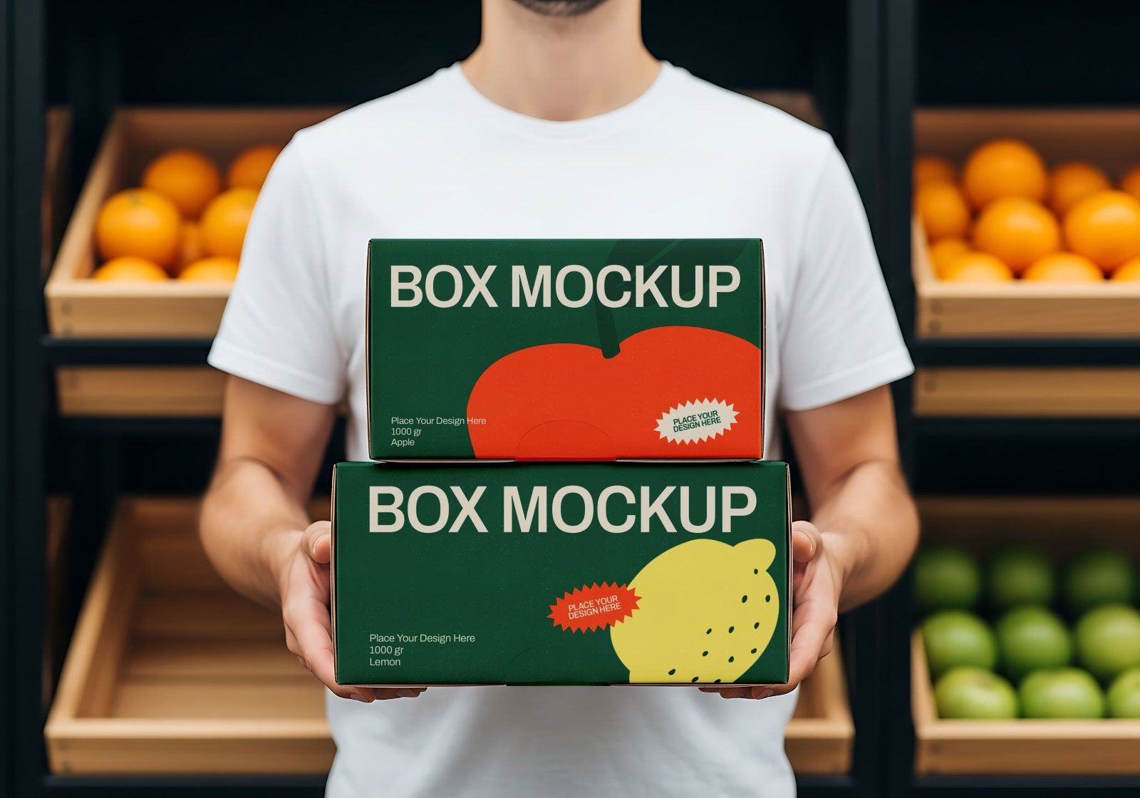 Premium Branding Fruit Market Mockup — image 10