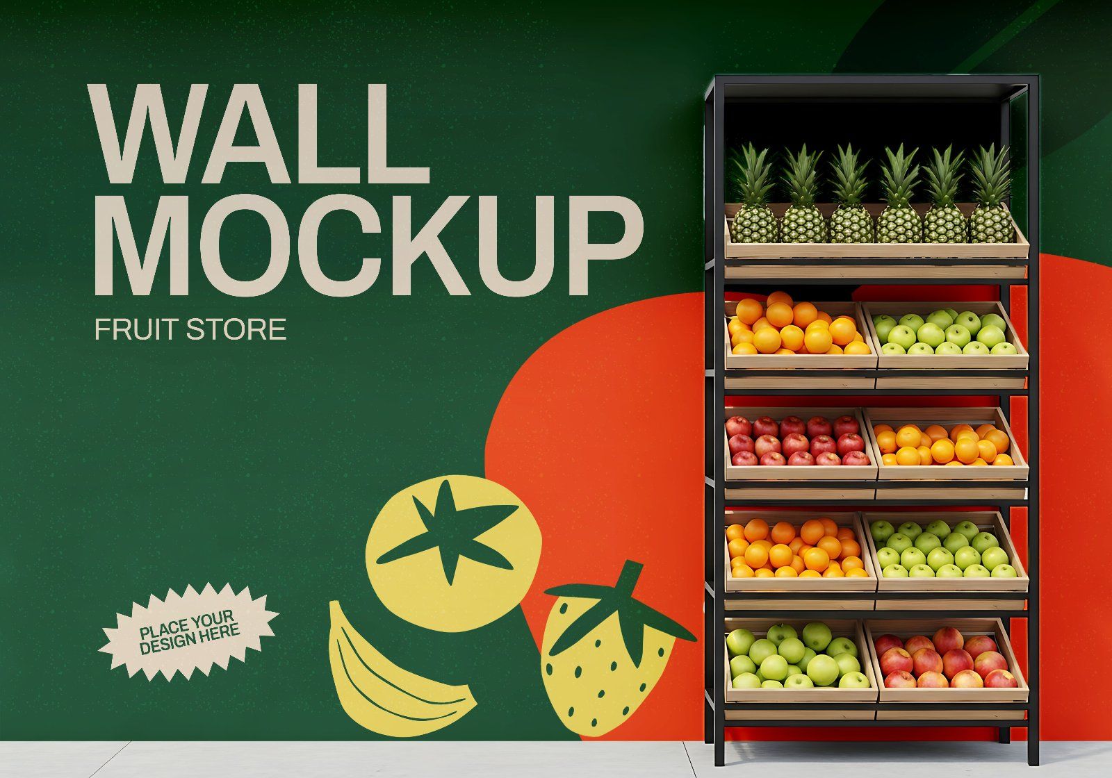 Premium Branding Fruit Market Mockup — image 13