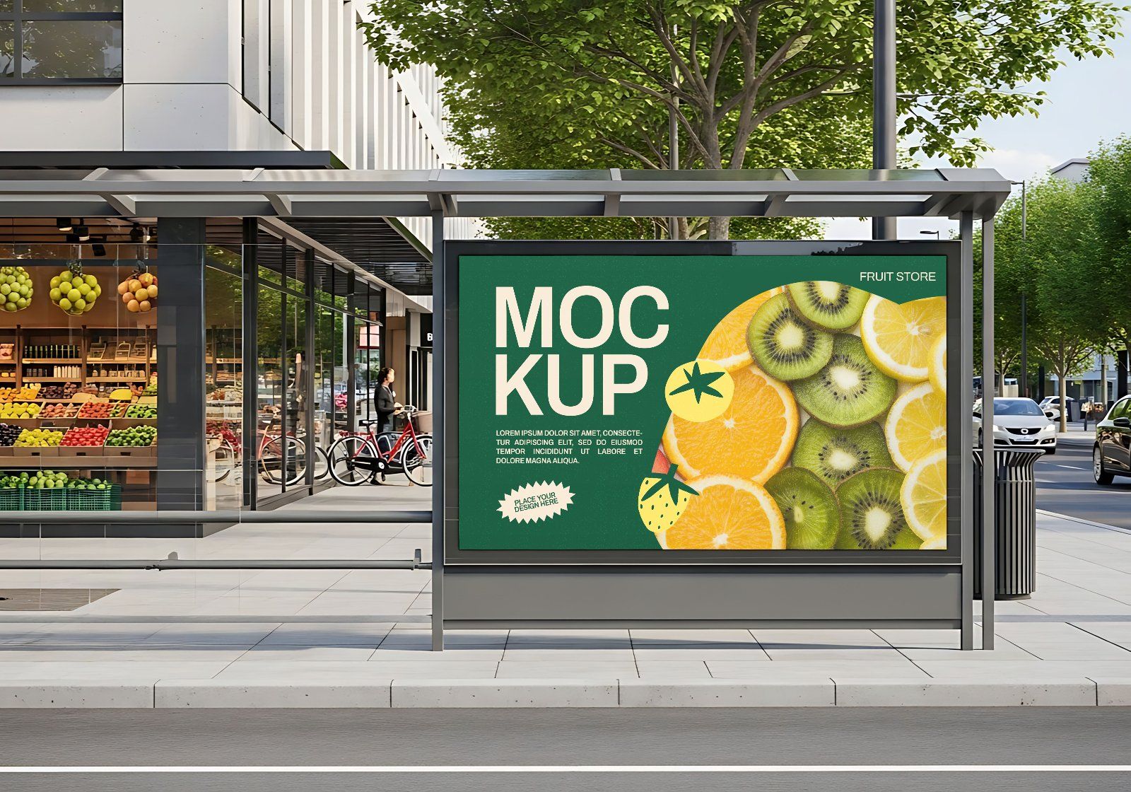 Premium Branding Fruit Market Mockup — image 16