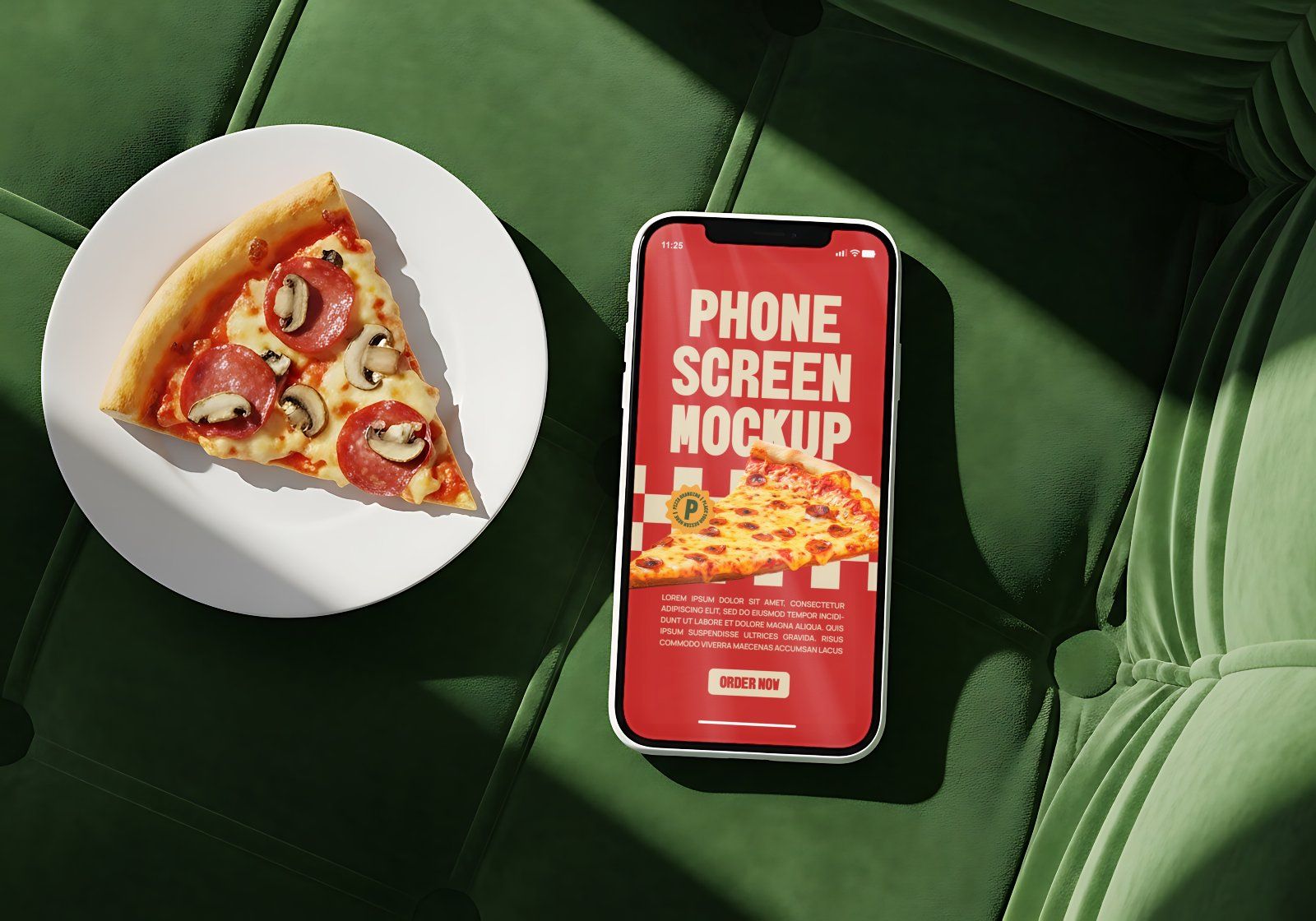 Premium Branding Premium Pizza Store Mockup — image 7