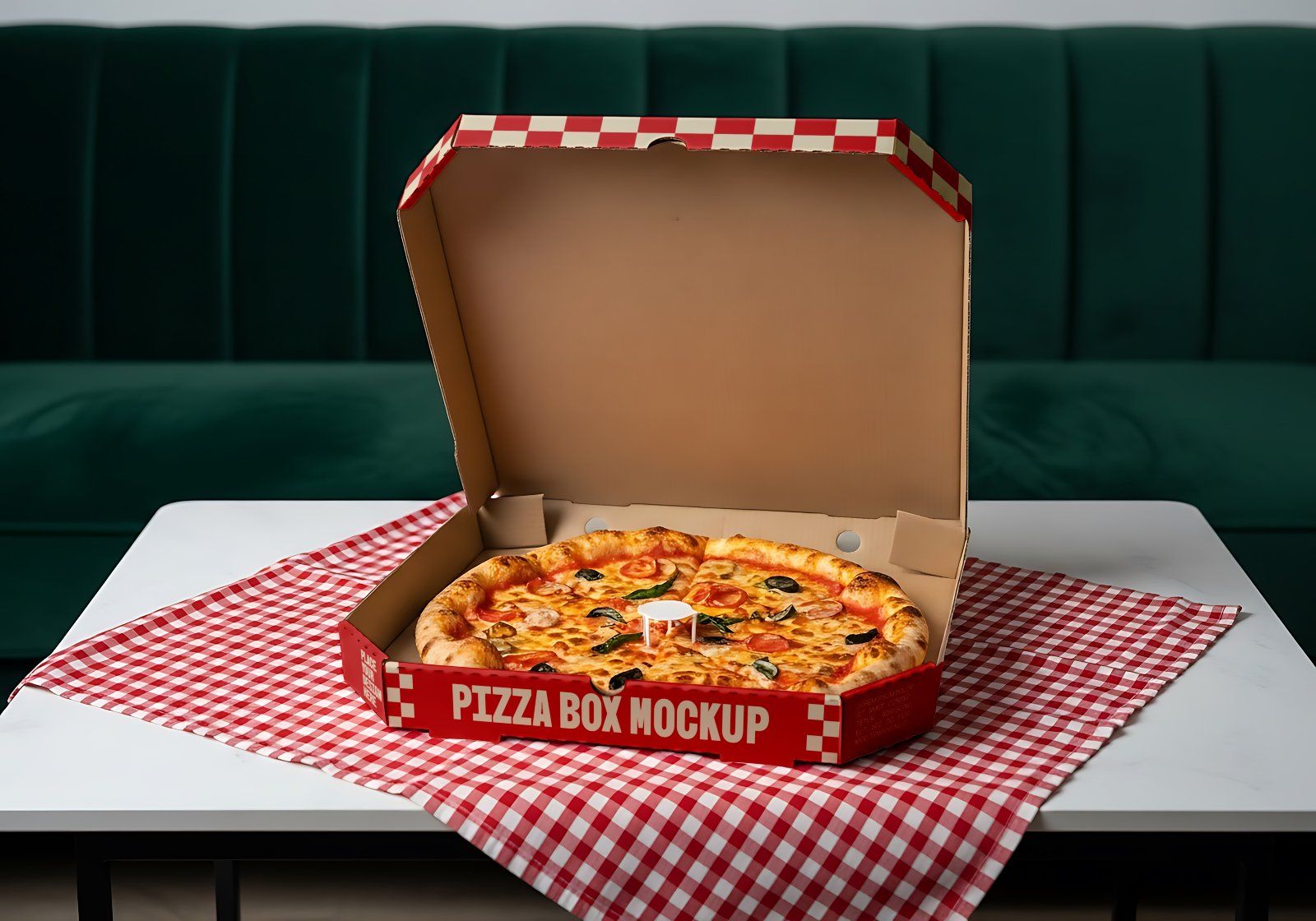 Premium Branding Premium Pizza Store Mockup — image 9