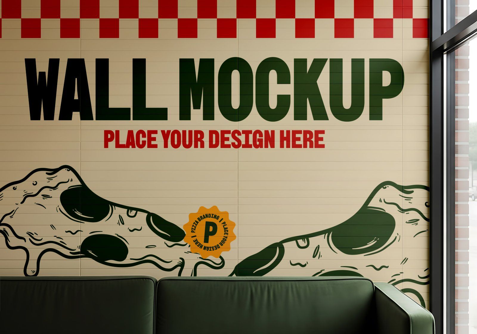 Premium Branding Premium Pizza Store Mockup — image 12