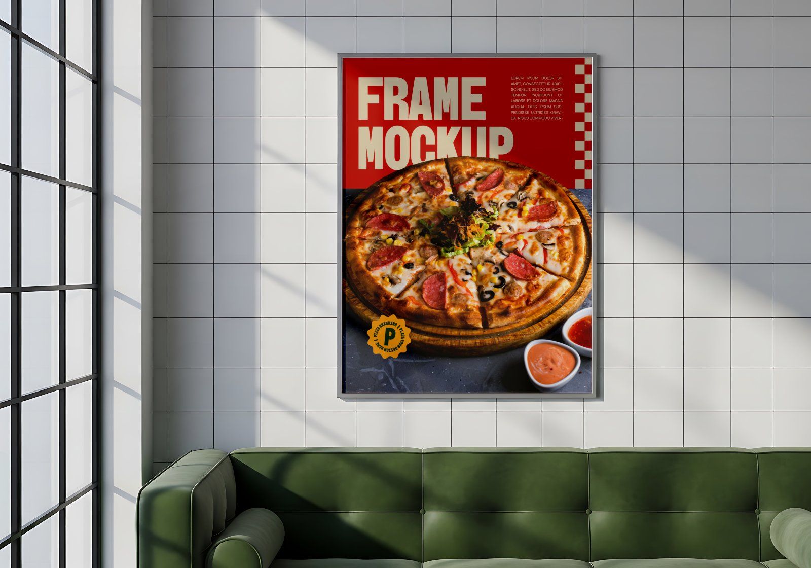Premium Branding Premium Pizza Store Mockup — image 14