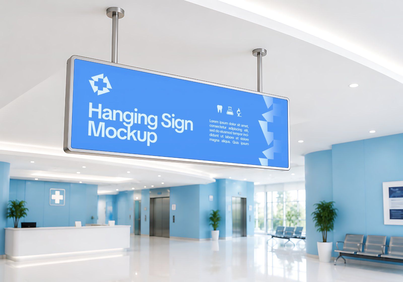 Premium Hospital Branding Mockup Bundle – 15 Professional PSD Scenes for Healthcare & Medical Mega I — image 19