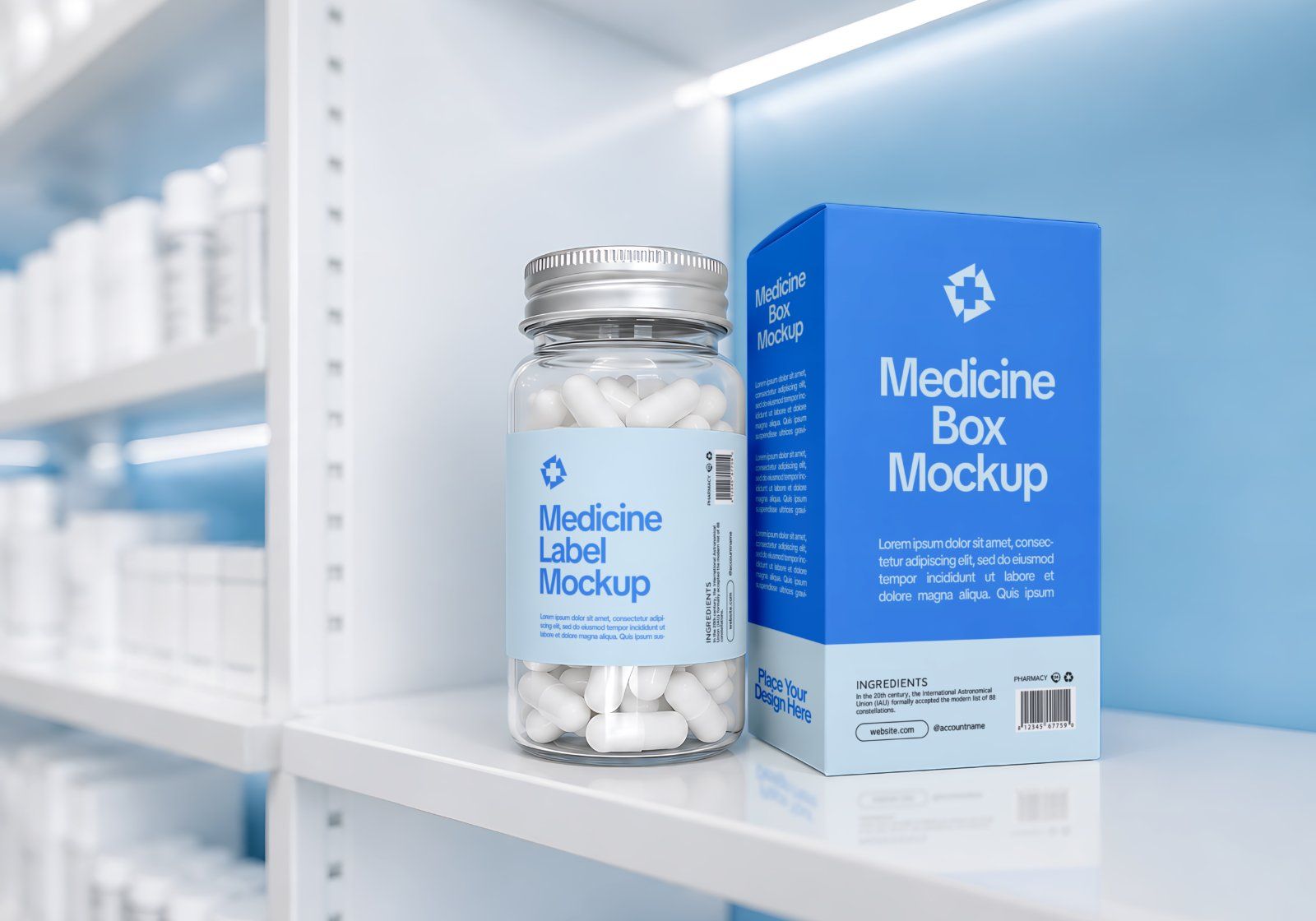 Premium Hospital Branding Mockup Bundle – 15 Professional PSD Scenes for Healthcare & Medical Mega I — image 18
